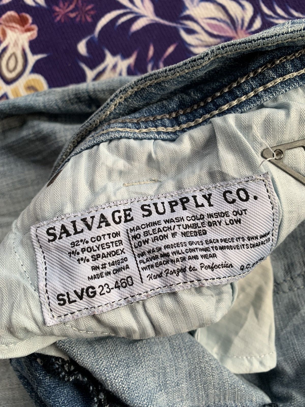 Designer Salvage Los Angeles Denim Size US 33 - 6 Thumbnail