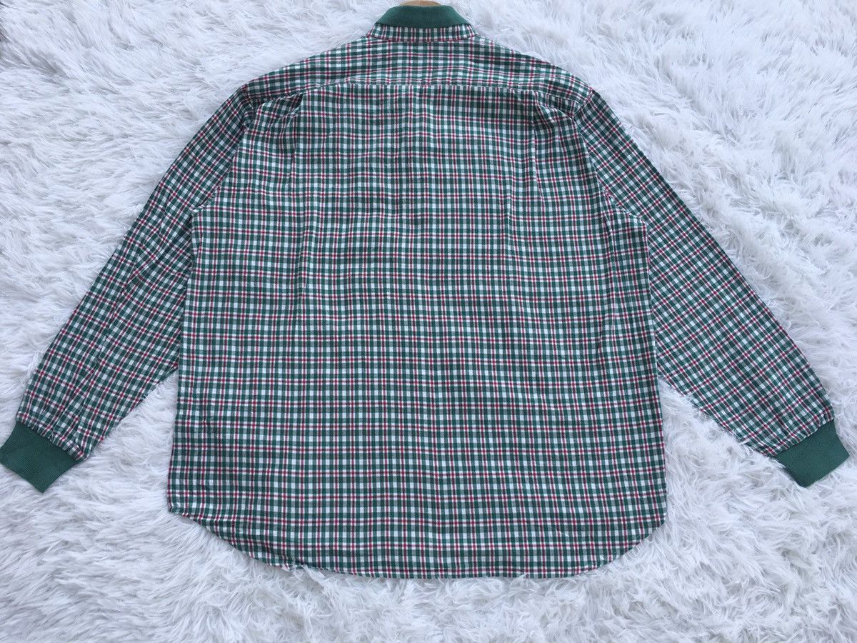 Christian Dior Monsieur Rare Vintage Christian Dior Checkered Longsleeve Shirt Size US L / EU 52-54 / 3 - 19 Thumbnail