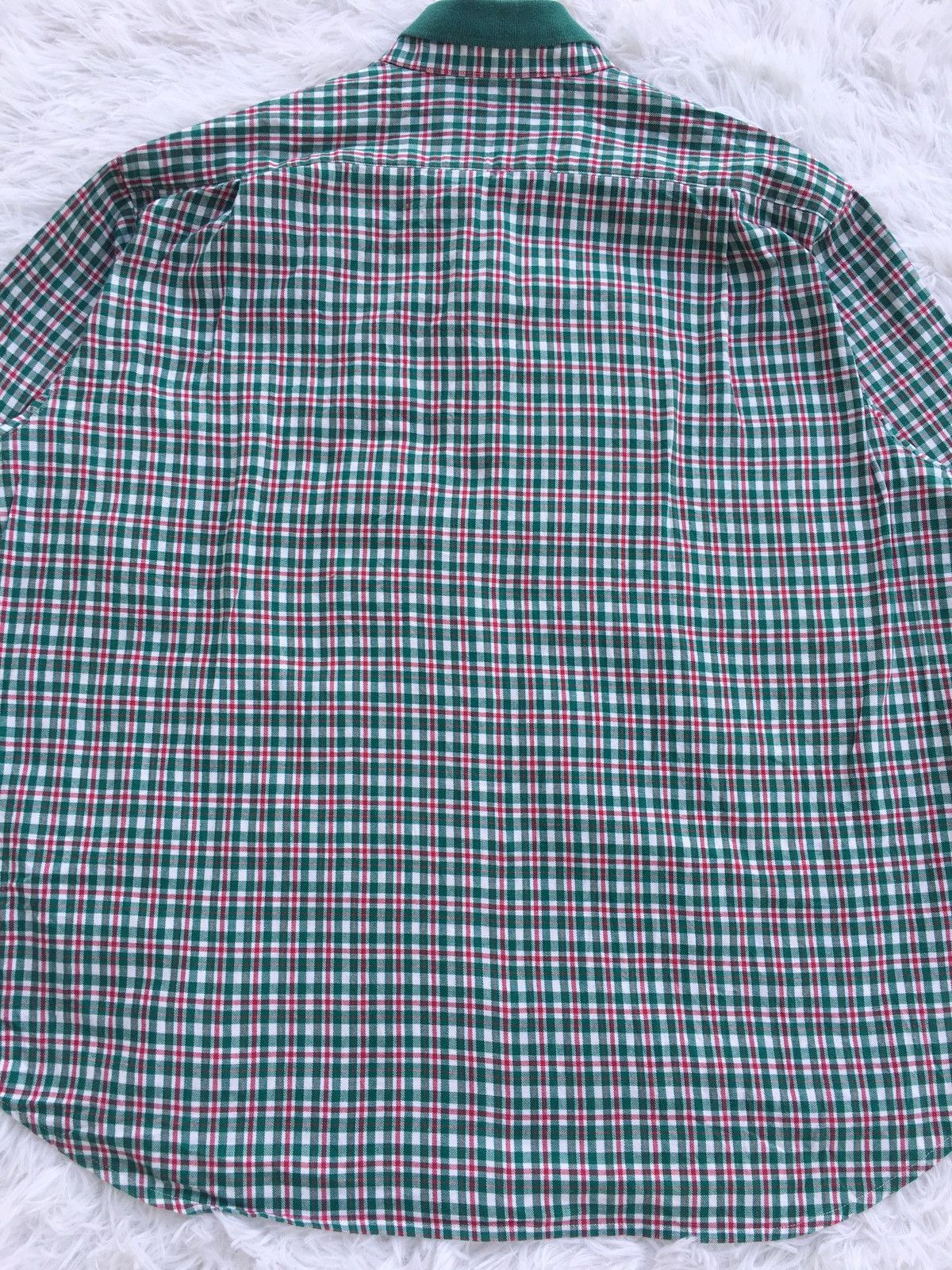 Christian Dior Monsieur Rare Vintage Christian Dior Checkered Longsleeve Shirt Size US L / EU 52-54 / 3 - 18 Thumbnail