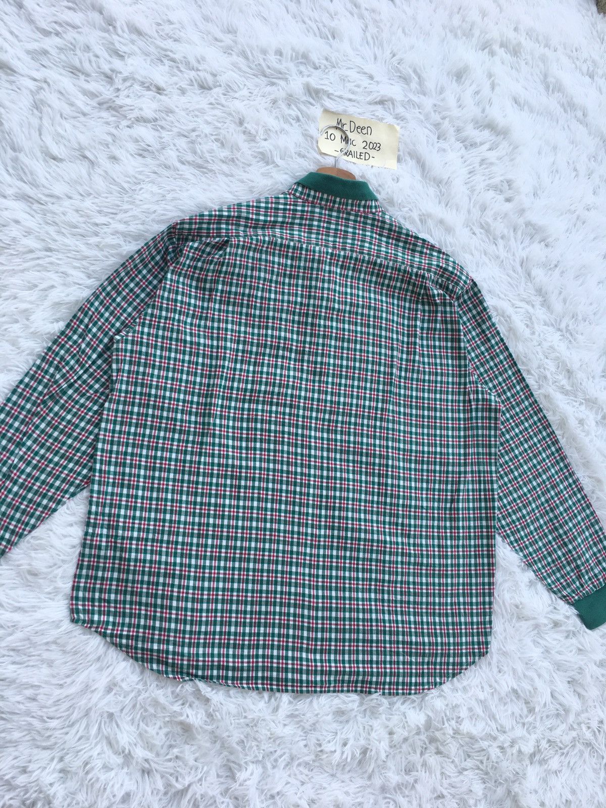 Christian Dior Monsieur Rare Vintage Christian Dior Checkered Longsleeve Shirt Size US L / EU 52-54 / 3 - 15 Thumbnail