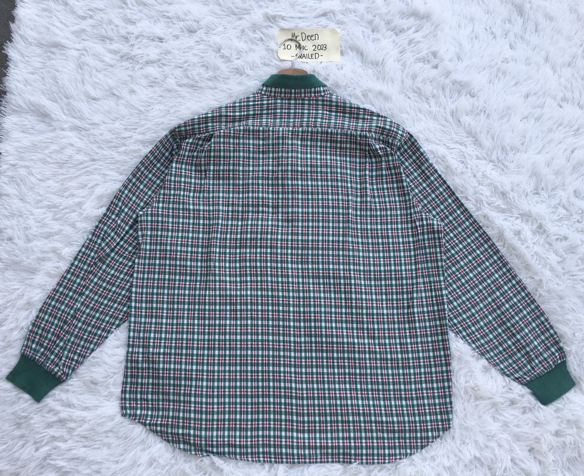 Christian Dior Monsieur Rare Vintage Christian Dior Checkered Longsleeve Shirt Size US L / EU 52-54 / 3 - 13 Thumbnail
