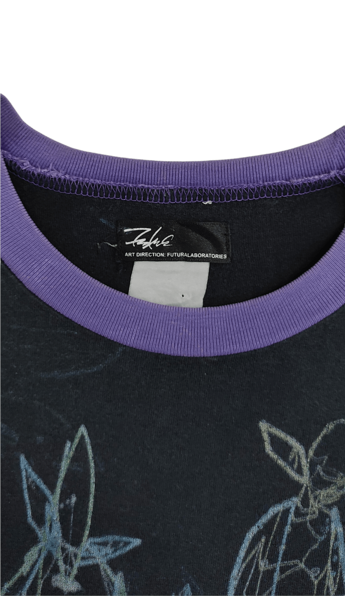 Futura 2007 FUTURA LABORATORIES " BRAINS NOT BRAKES" raglan 3Qtr Size US M / EU 48-50 / 2 - 3 Thumbnail