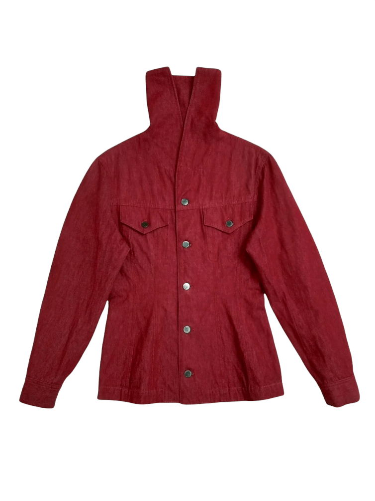 Hysteric Glamour Hysteric Glamour shawl collar Denim Jacket Size ONE SIZE - 10 Thumbnail