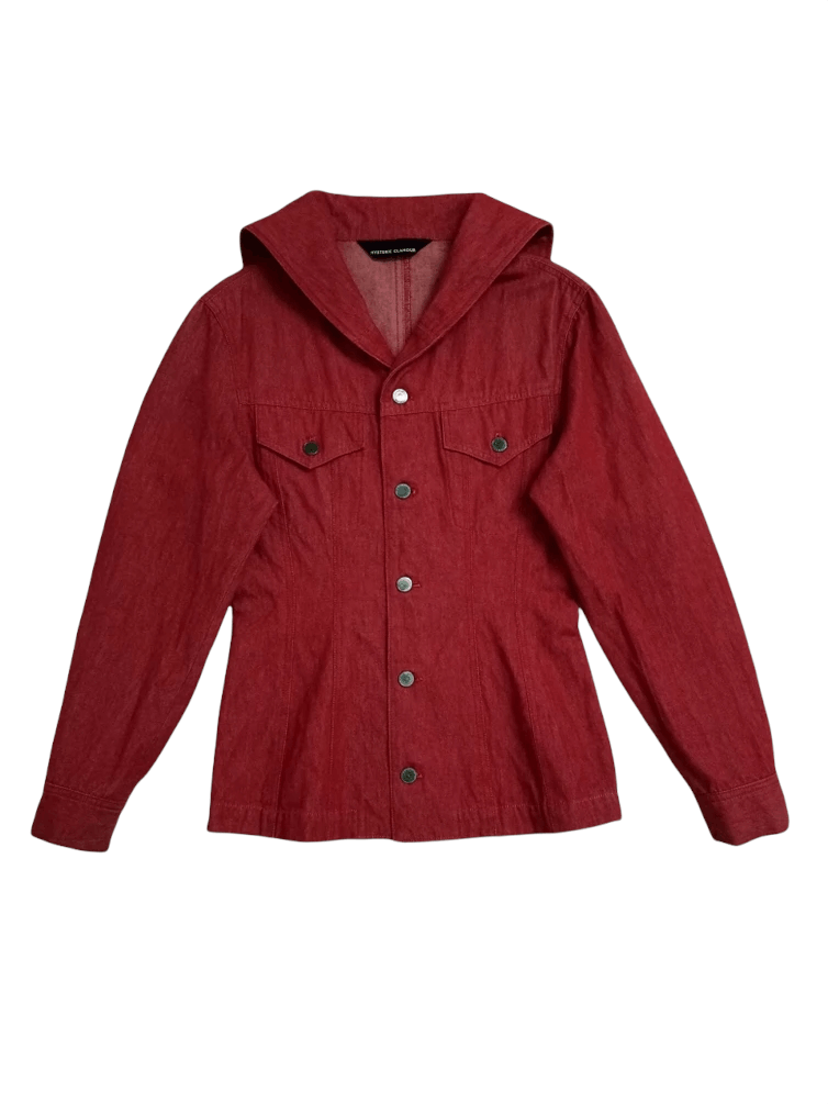 Hysteric Glamour Hysteric Glamour shawl collar Denim Jacket Size ONE SIZE - 1 Thumbnail