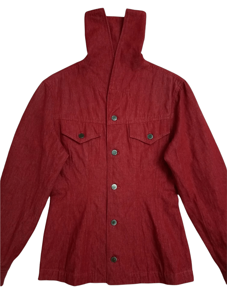 Hysteric Glamour Hysteric Glamour shawl collar Denim Jacket Size ONE SIZE - 11 Thumbnail