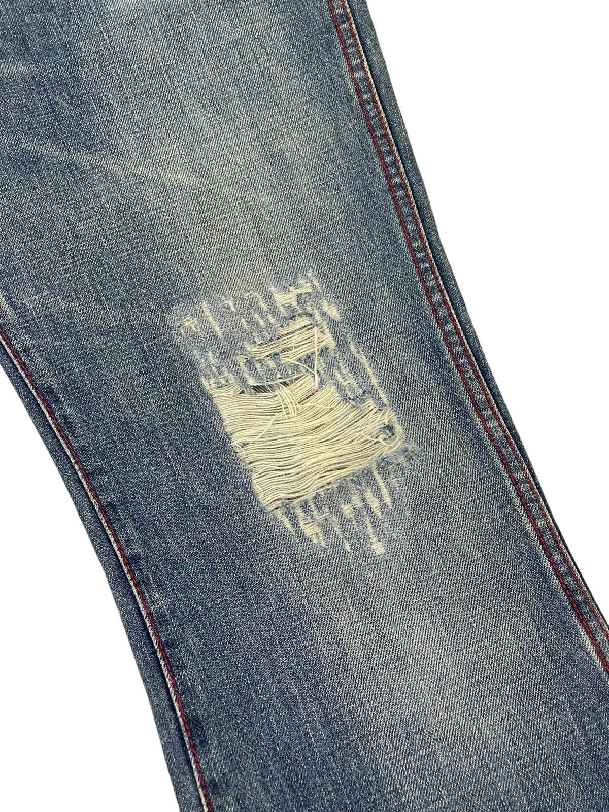Big John Flare Jeans Vtg Big John Distress Denim Bell Bottom 1🟦 Size US 31 - 7 Thumbnail