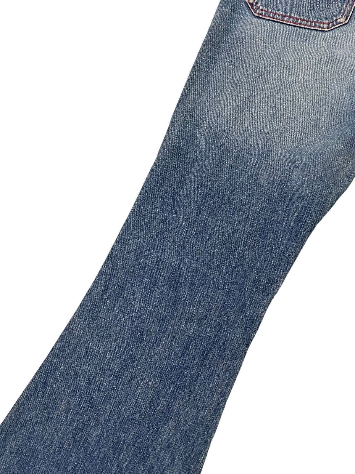 Big John Flare Jeans Vtg Big John Distress Denim Bell Bottom 1🟦 Size US 31 - 16 Thumbnail