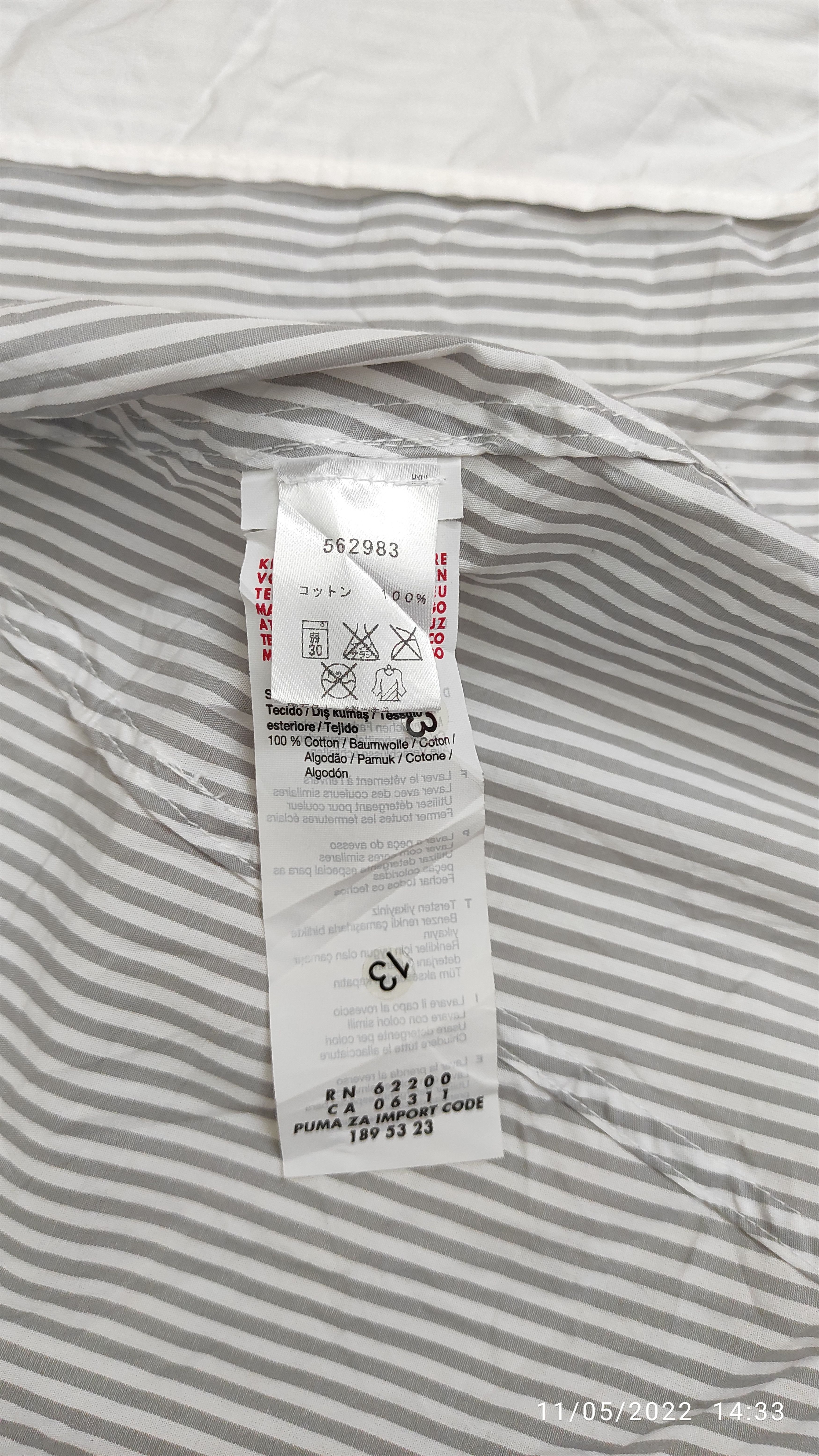 Maison MIHARA YASUHIRO × Puma Archive Puma x MIHARA YASUHIRO zipper shirt Size US XS / EU 42 / 0 - 5 Thumbnail