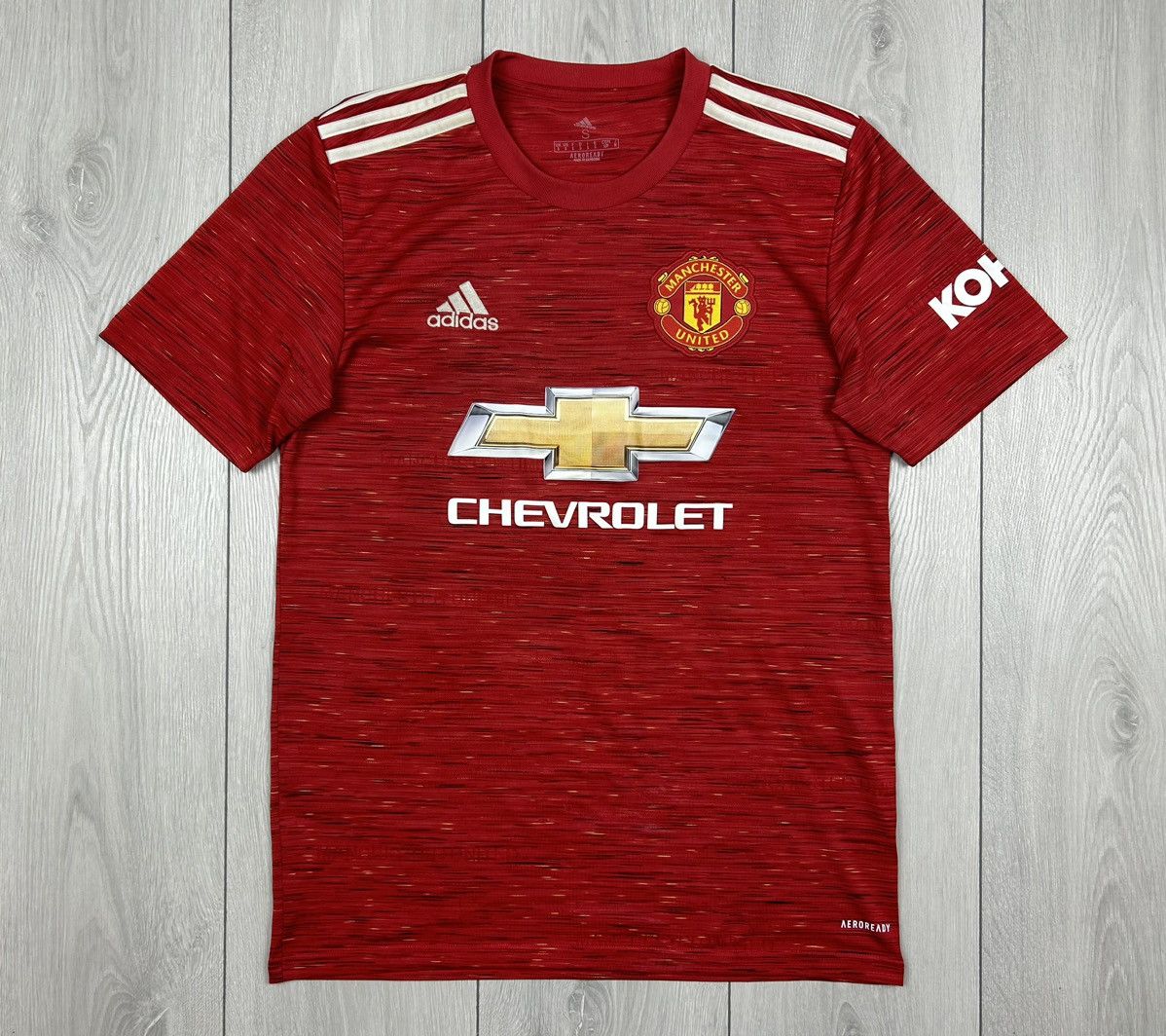 Other Manchester United Adidas Jersey 2020 Size S #34 Van De Beek Size US S / EU 44-46 / 1 - 2 Thumbnail
