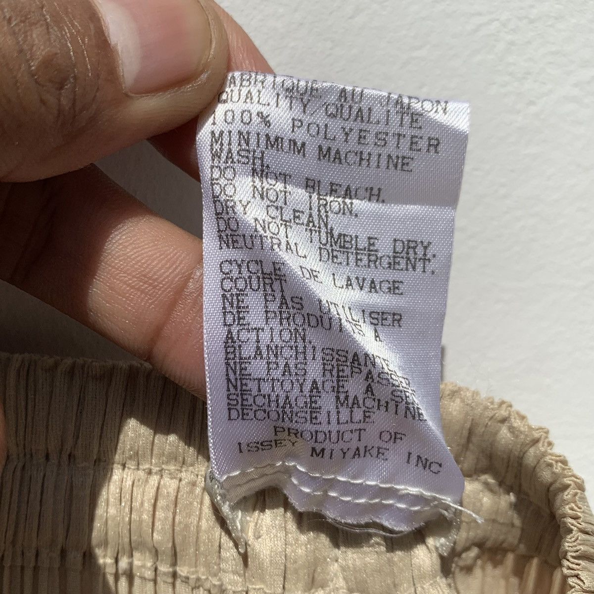 Issey Miyake Pleats Please Issey Miyake Pants Japanese Designer Size 23" - 11 Thumbnail