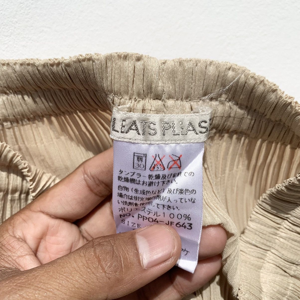 Issey Miyake Pleats Please Issey Miyake Pants Japanese Designer Size 23" - 9 Thumbnail