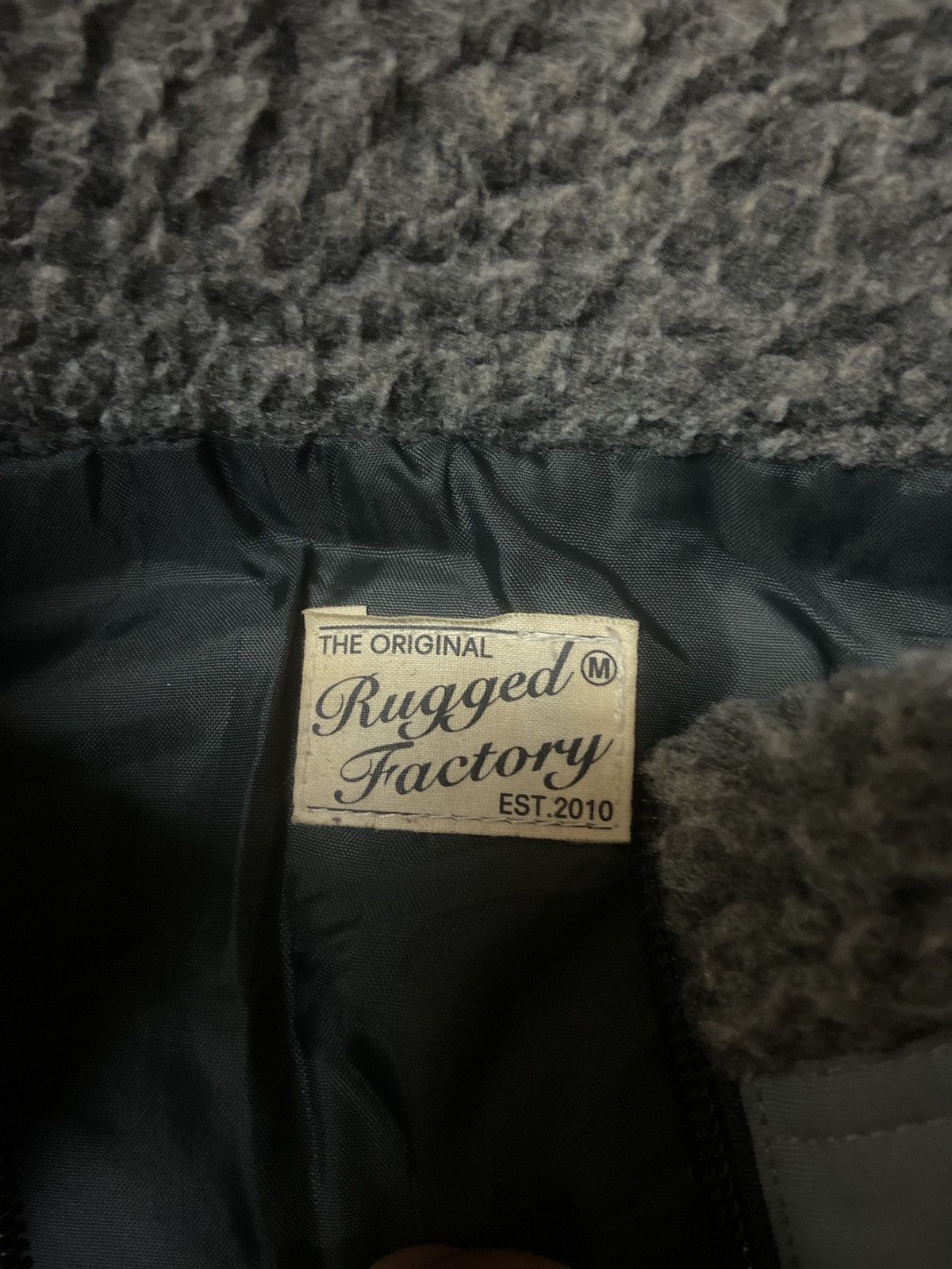 Japanese Brand 🔥SALE🔥RUHGED FACTORY SHERLING FLEECE JACKET Size US M / EU 48-50 / 2 - 7 Thumbnail