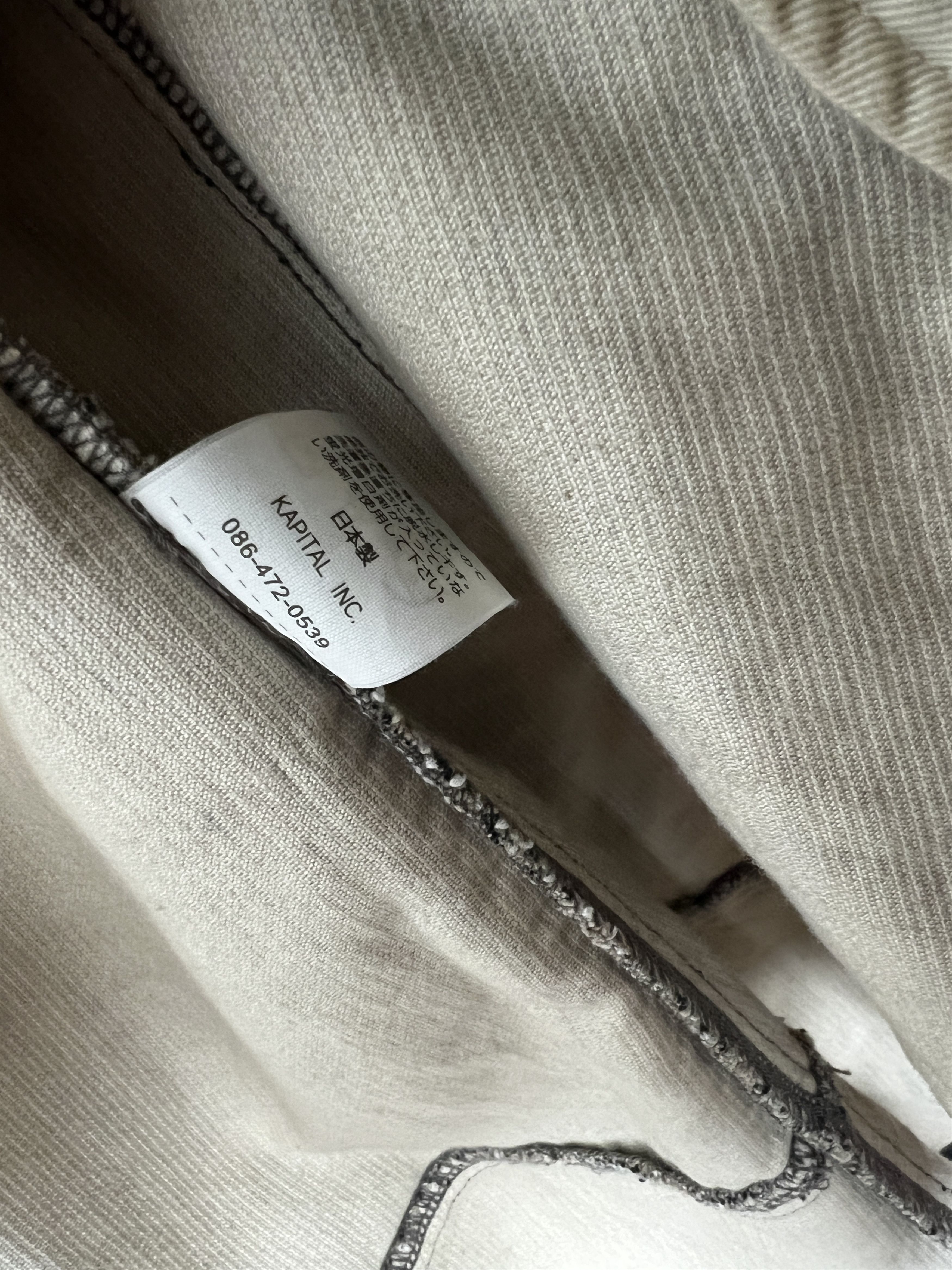 Kapital Long Double Breasted Native Printed Corduroy Coat Size US S / EU 44-46 / 1 - 10 Thumbnail