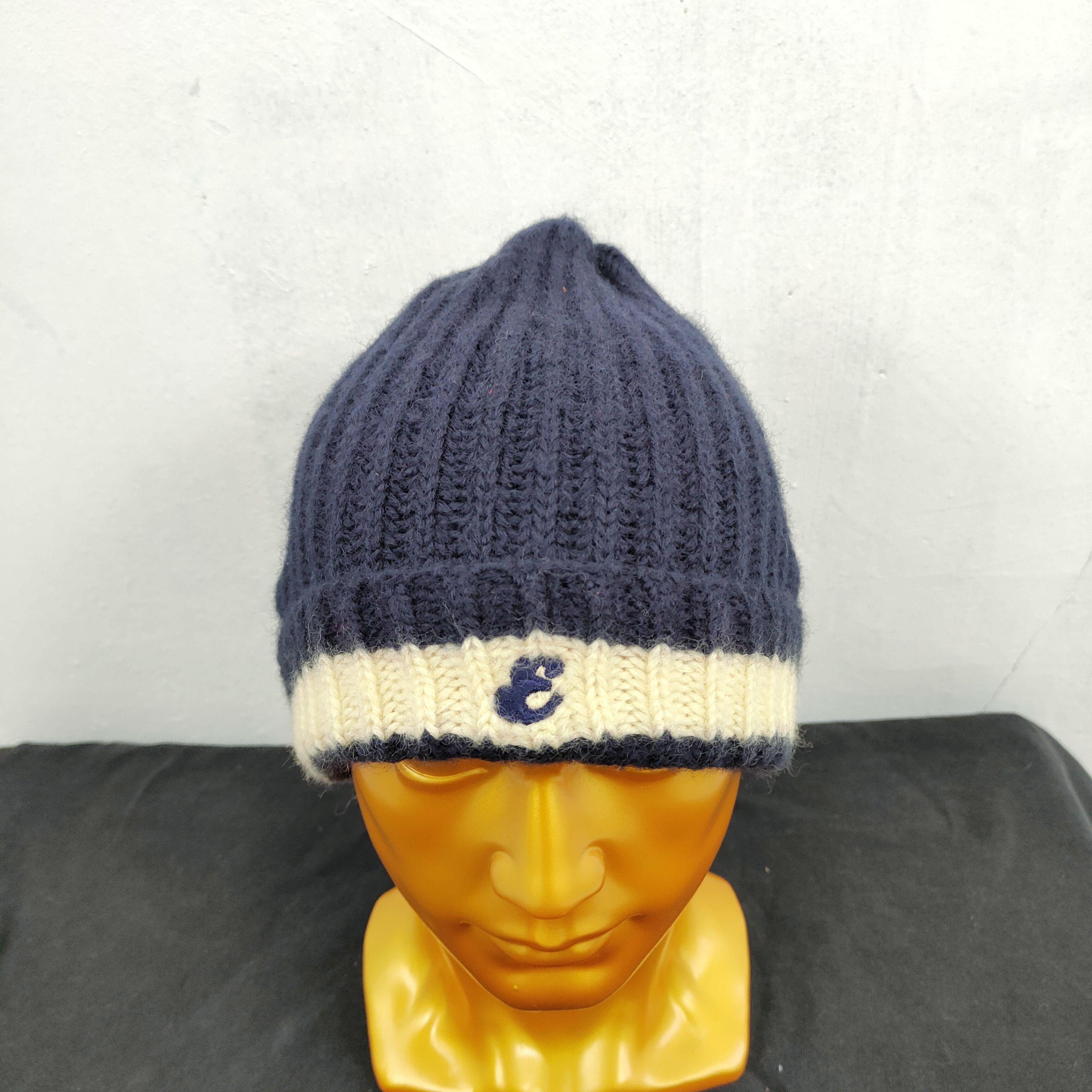 Vintage 💥 BESTOFFER 💥 JAPANESE WOOL KNIT BEANIE HAT Size ONE SIZE - 3 Thumbnail