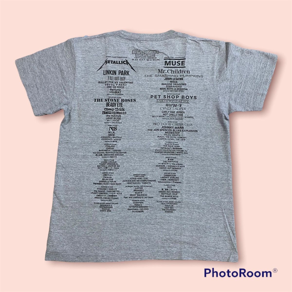 Band Tees × Japanese Brand Vintage Summer Sonic 2013 Band Tshirt Size US M / EU 48-50 / 2 - 2 Thumbnail