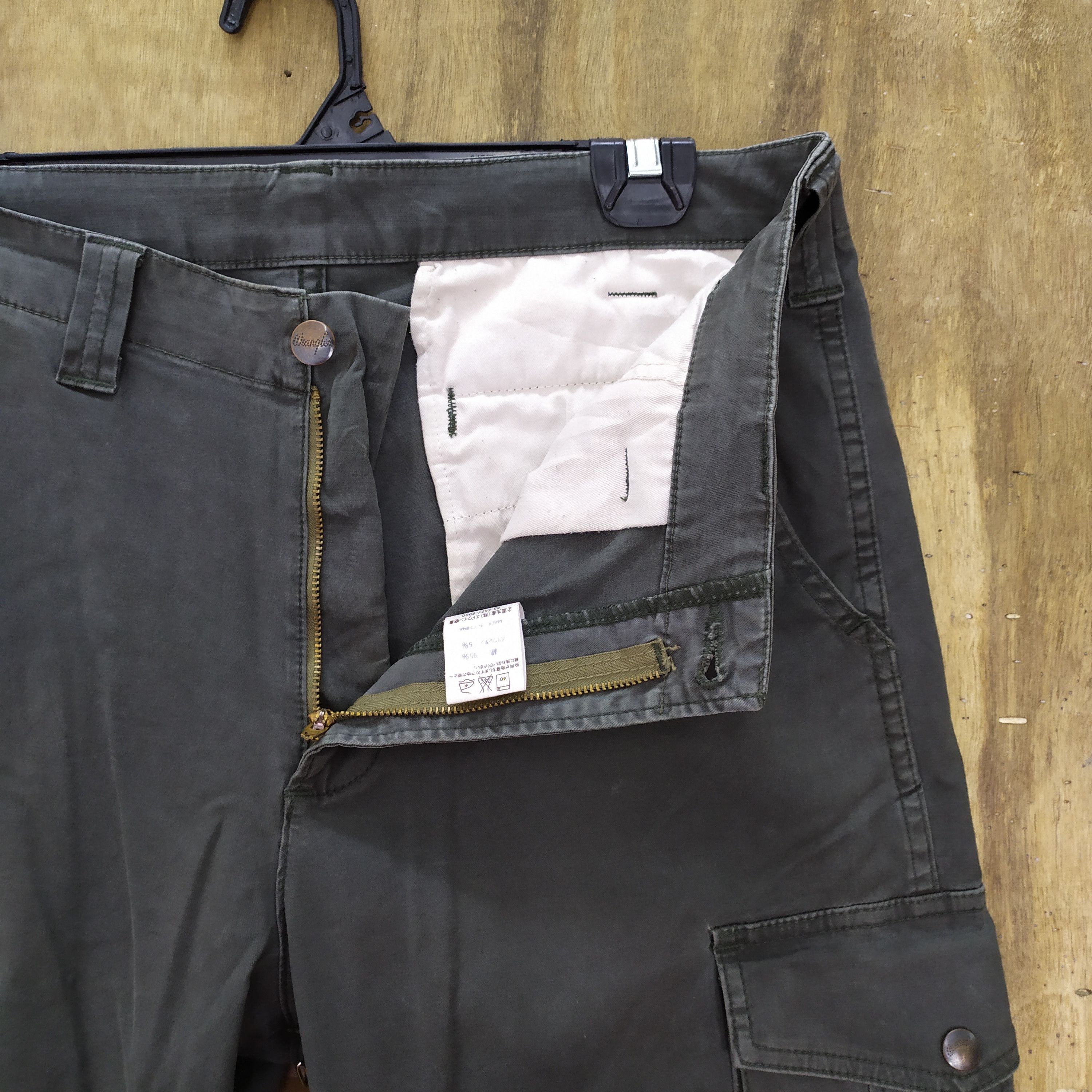Japanese Brand × Wrangler Wrangler Faded Cargo Pants Size US 32 / EU 48 - 6 Thumbnail