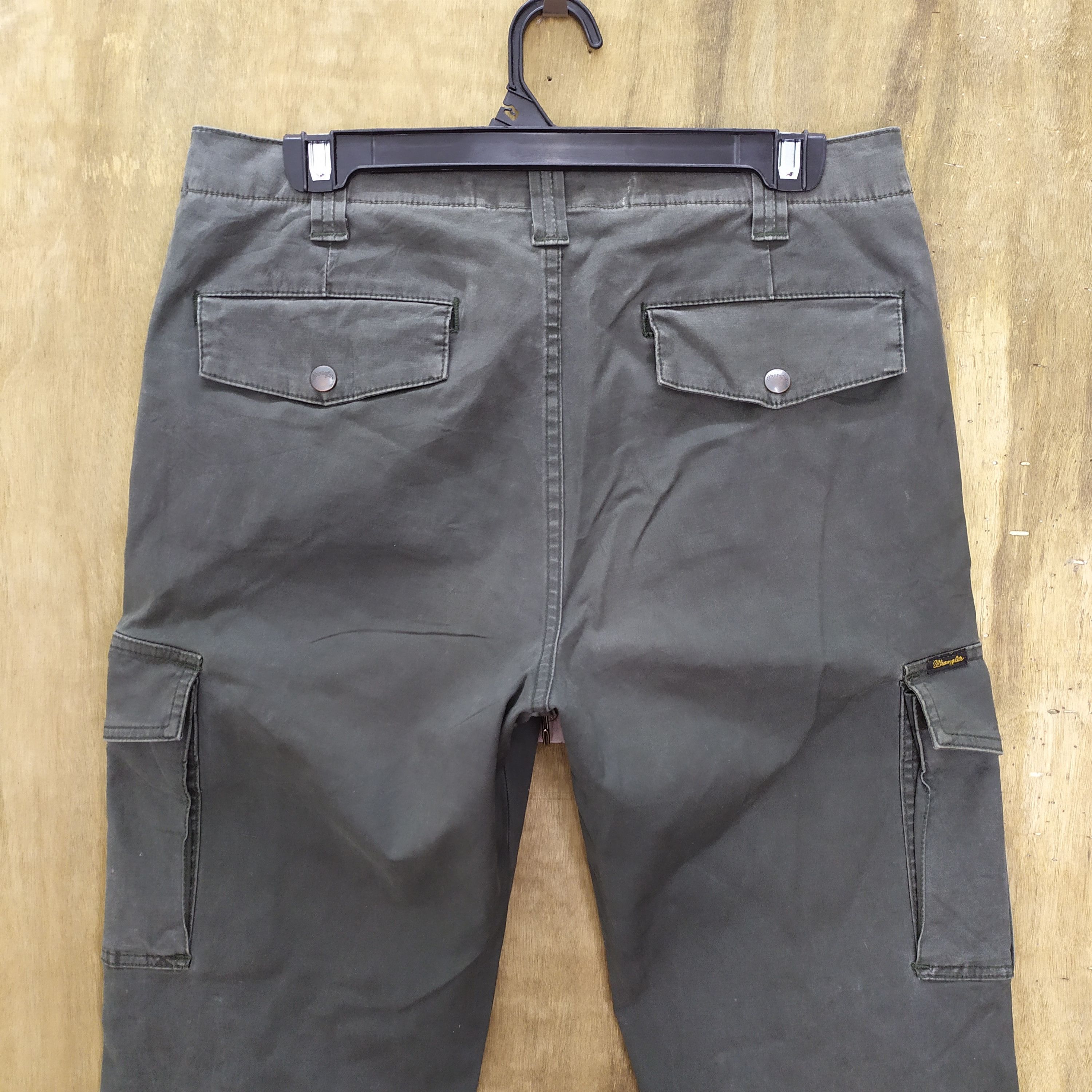 Japanese Brand × Wrangler Wrangler Faded Cargo Pants Size US 32 / EU 48 - 8 Thumbnail