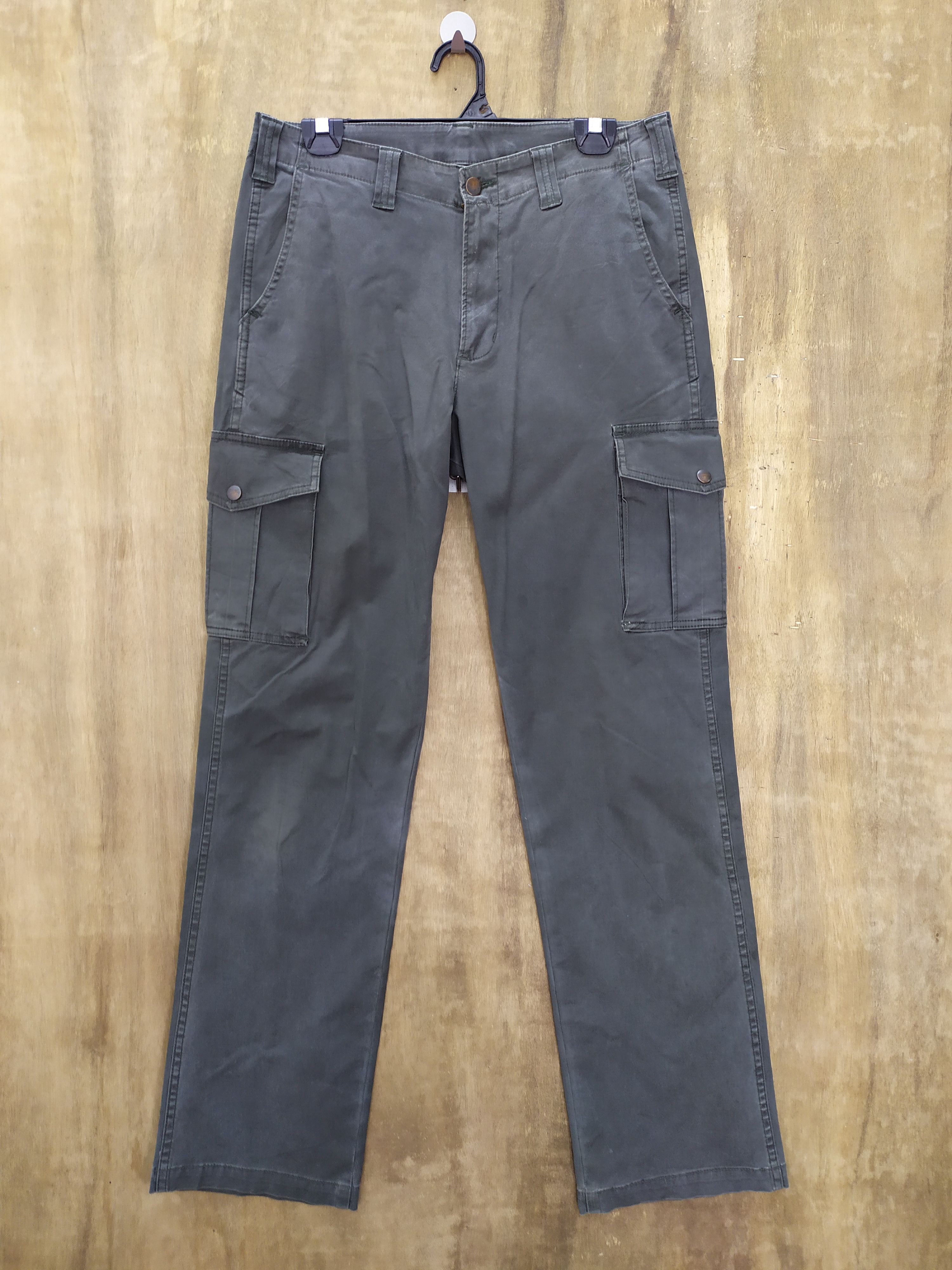 Japanese Brand × Wrangler Wrangler Faded Cargo Pants Size US 32 / EU 48 - 1 Thumbnail