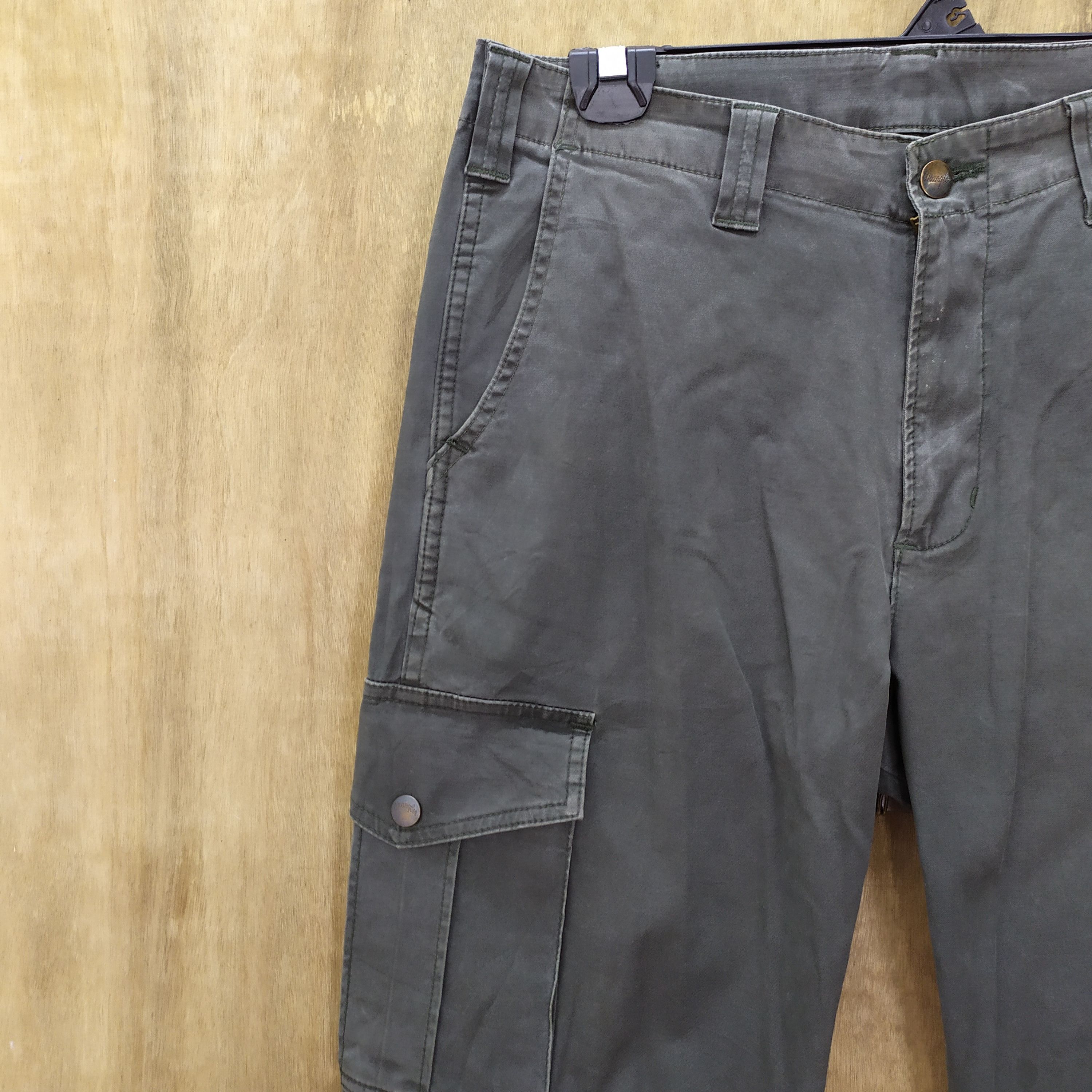 Japanese Brand × Wrangler Wrangler Faded Cargo Pants Size US 32 / EU 48 - 4 Thumbnail