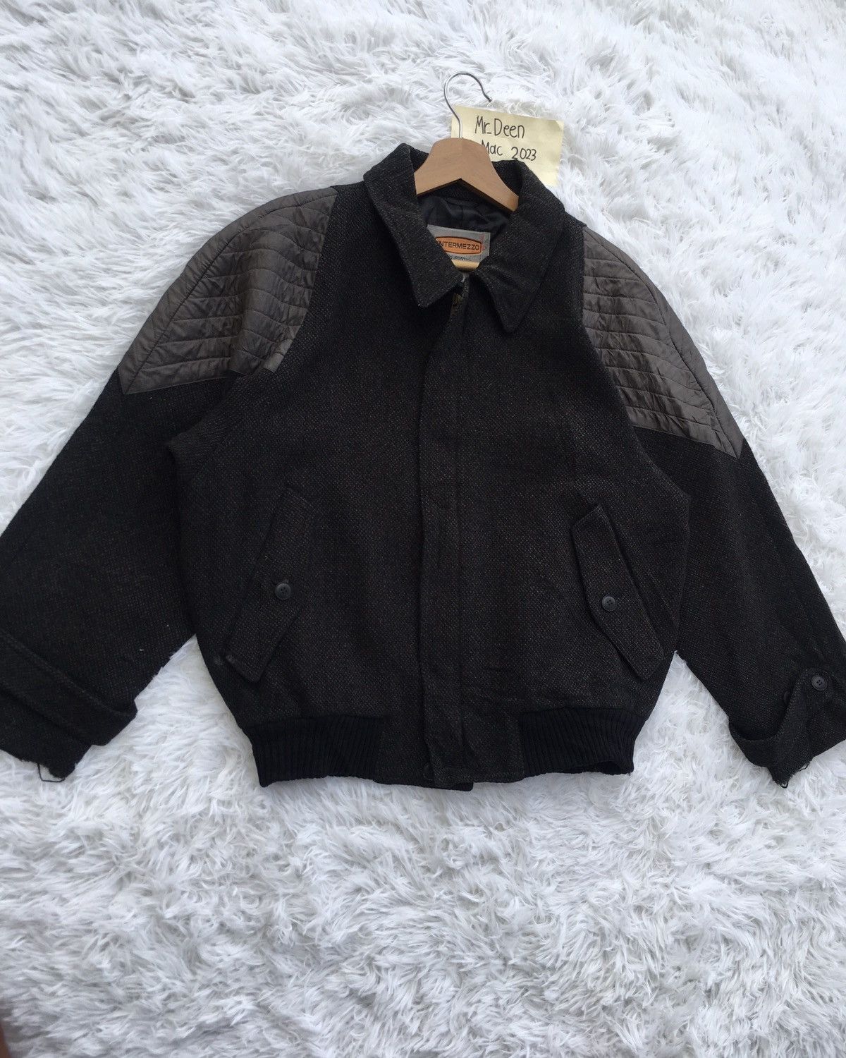 Japanese Brand Rare Vintage Intermezzo Wool Jacket Size US L / EU 52-54 / 3 - 5 Thumbnail