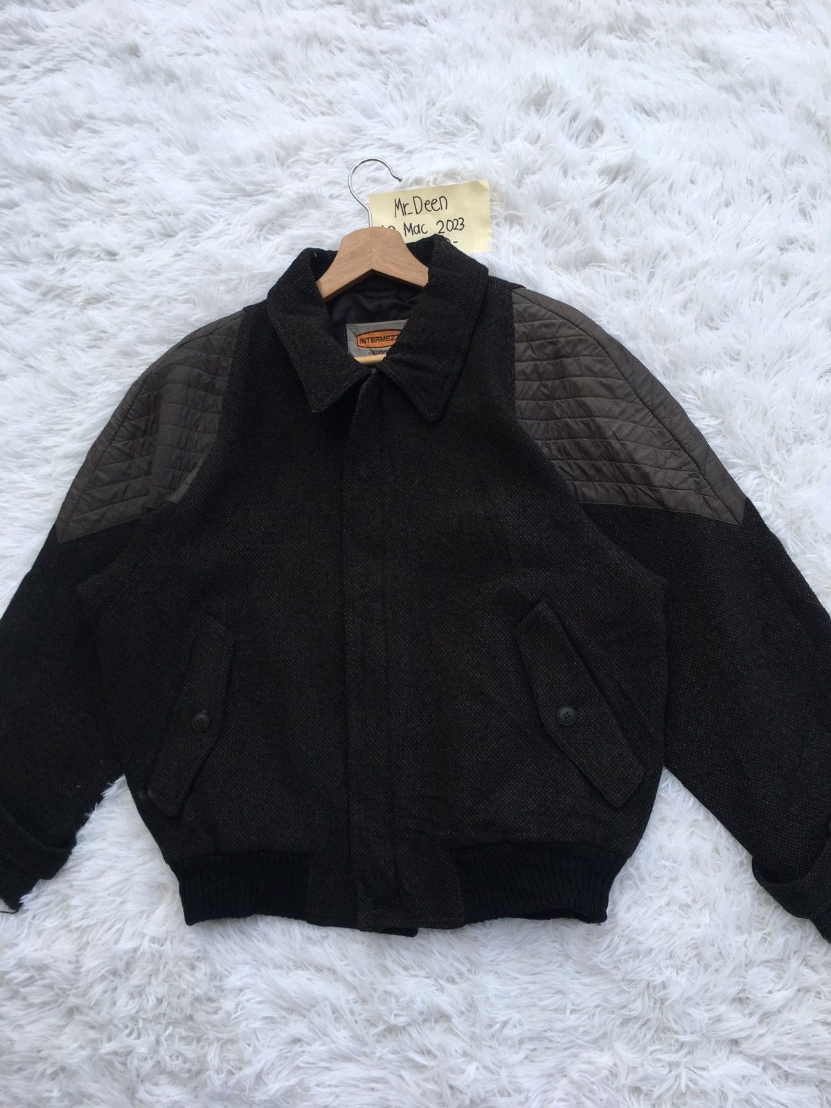 Japanese Brand Rare Vintage Intermezzo Wool Jacket Size US L / EU 52-54 / 3 - 6 Thumbnail