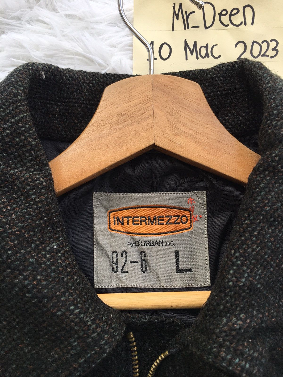 Japanese Brand Rare Vintage Intermezzo Wool Jacket Size US L / EU 52-54 / 3 - 9 Thumbnail