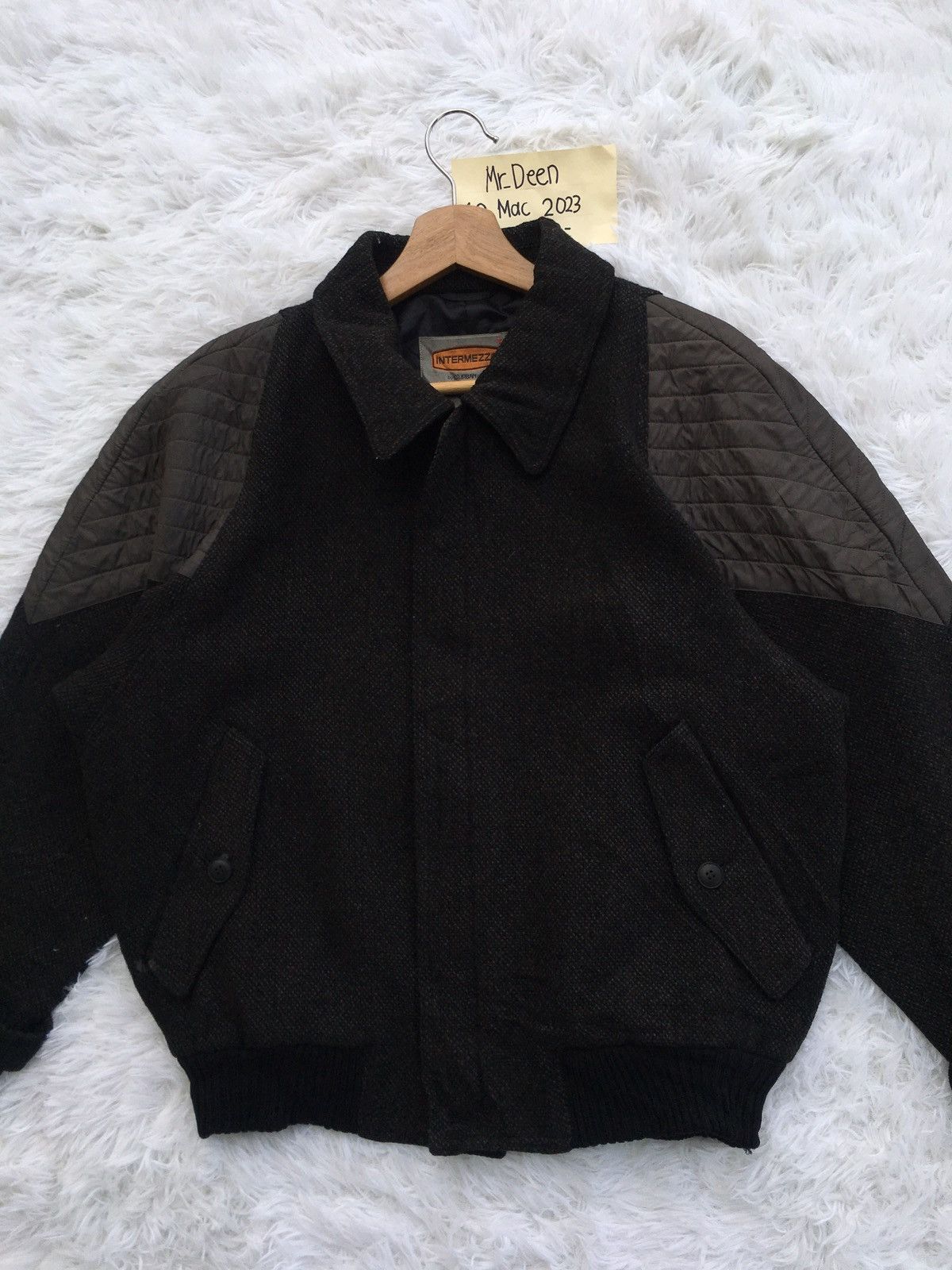 Japanese Brand Rare Vintage Intermezzo Wool Jacket Size US L / EU 52-54 / 3 - 4 Thumbnail