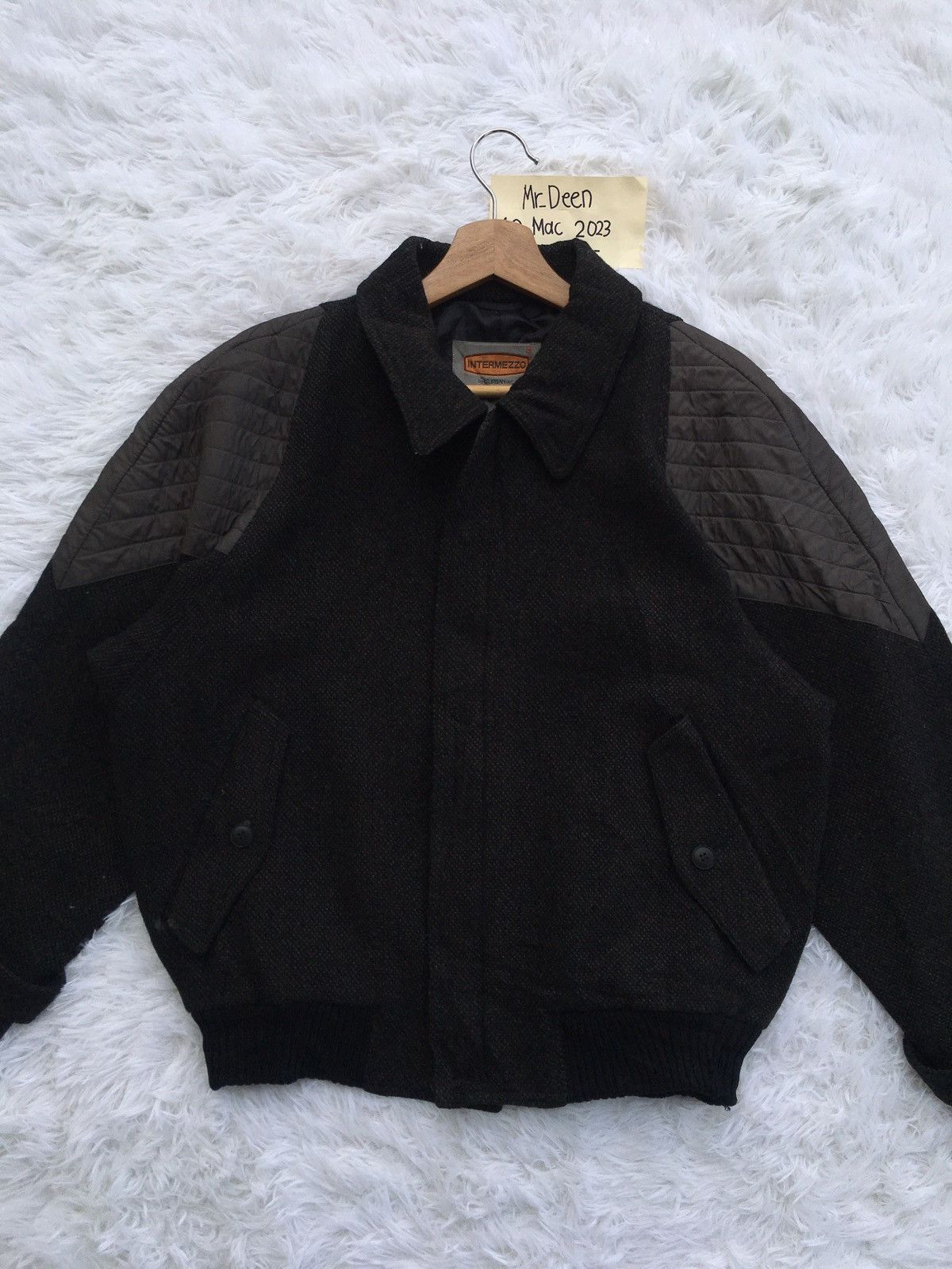 Japanese Brand Rare Vintage Intermezzo Wool Jacket Size US L / EU 52-54 / 3 - 2 Thumbnail