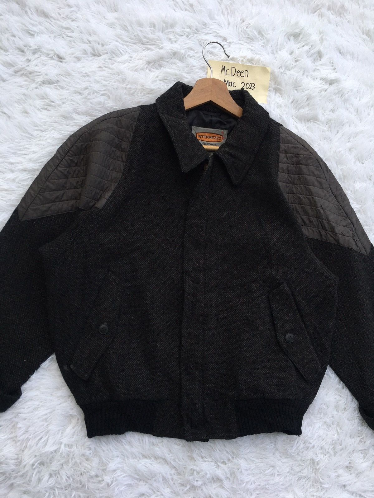Japanese Brand Rare Vintage Intermezzo Wool Jacket Size US L / EU 52-54 / 3 - 3 Thumbnail