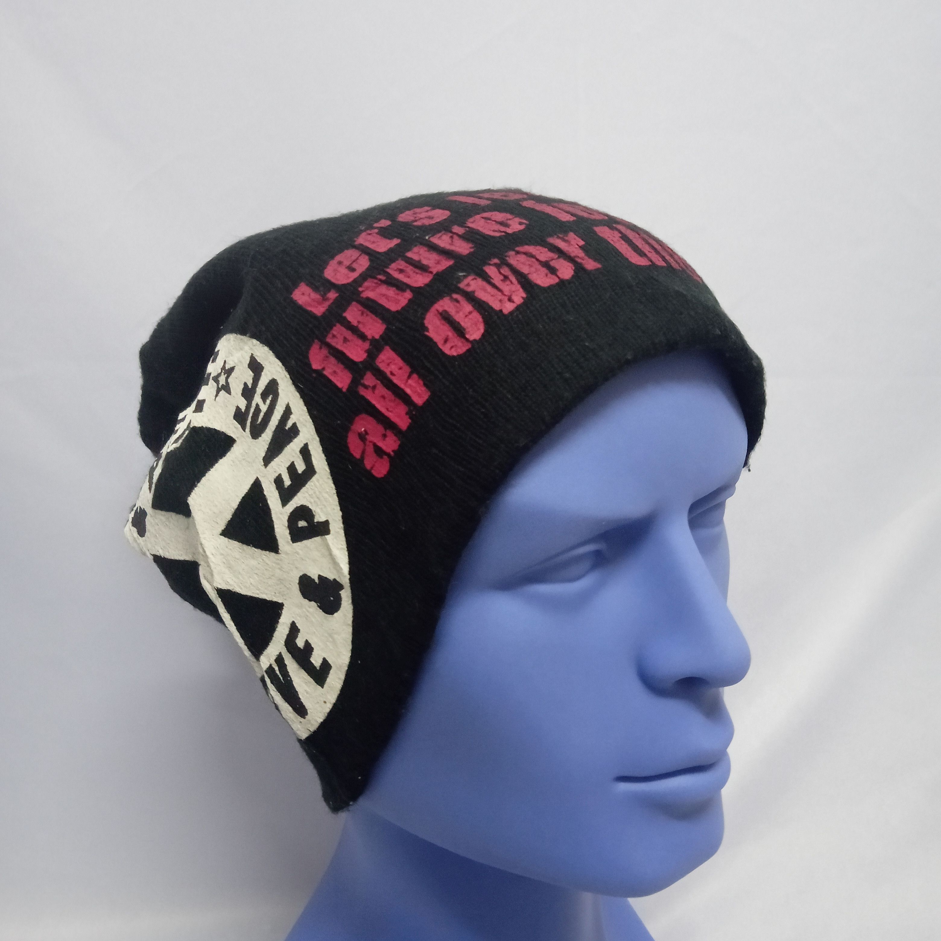 Japanese Brand 💥BEST OFFER💥 LOVE & PEACH BEANIE/STREETWEAR/WINTER Size ONE SIZE - 3 Thumbnail