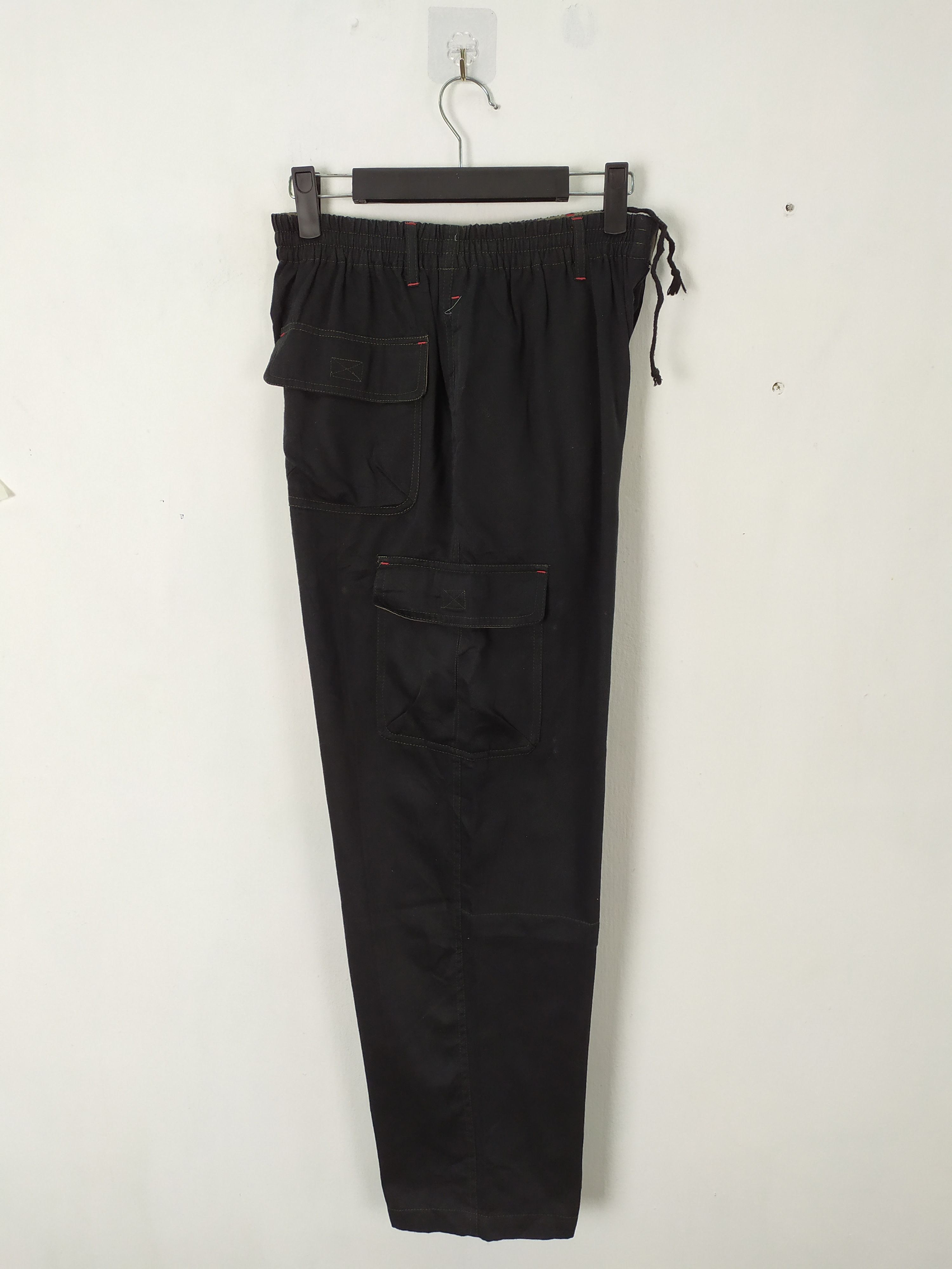Japanese Brand JAPANESE BAGGY CARGO PANTS MULTIPOCKET TACTICAL Size US 32 / EU 48 - 8 Thumbnail