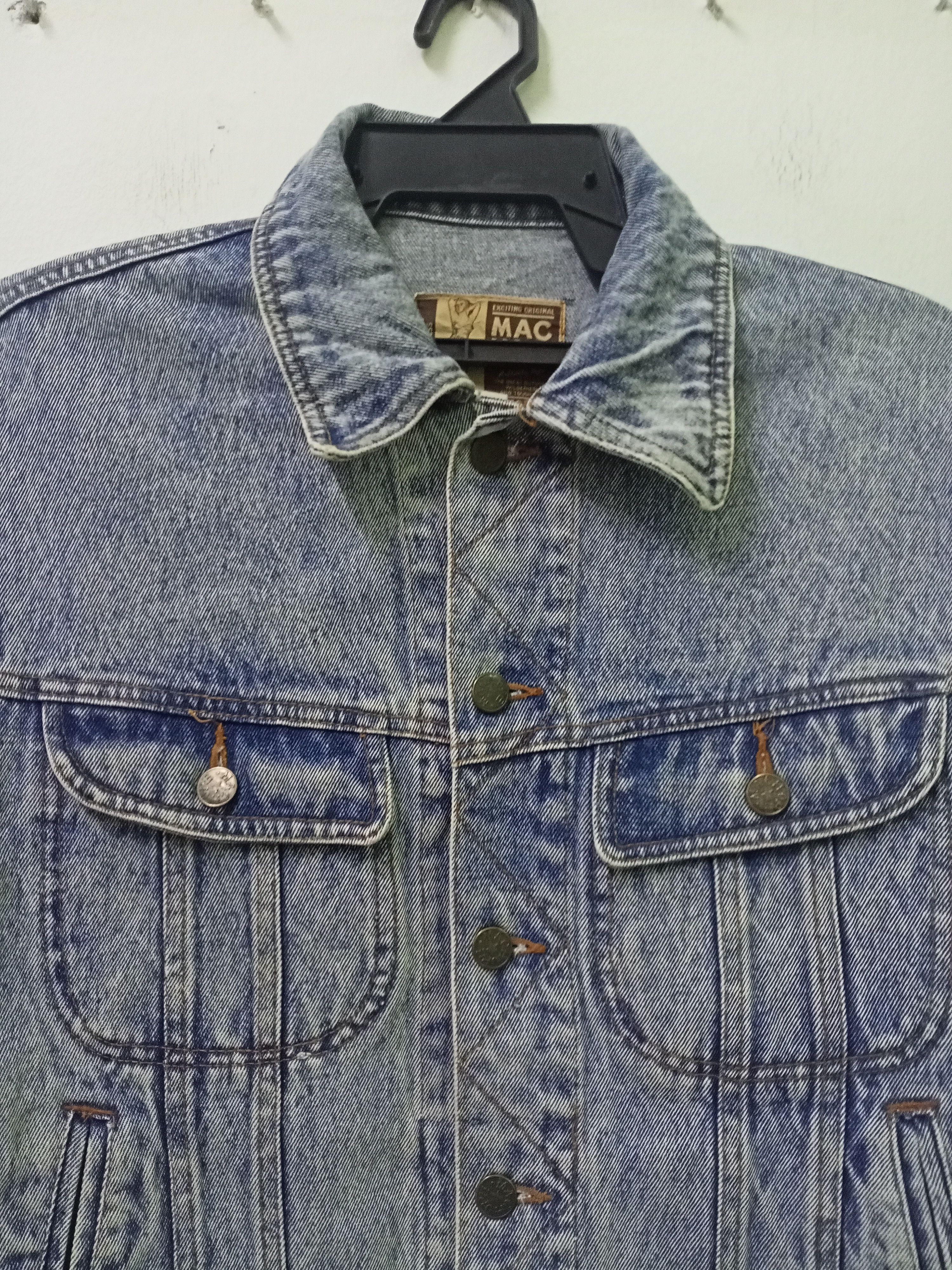 Japanese Brand Vintage Mac Hope Denim Jeans Trucker Jacket Size US L / EU 52-54 / 3 - 2 Thumbnail