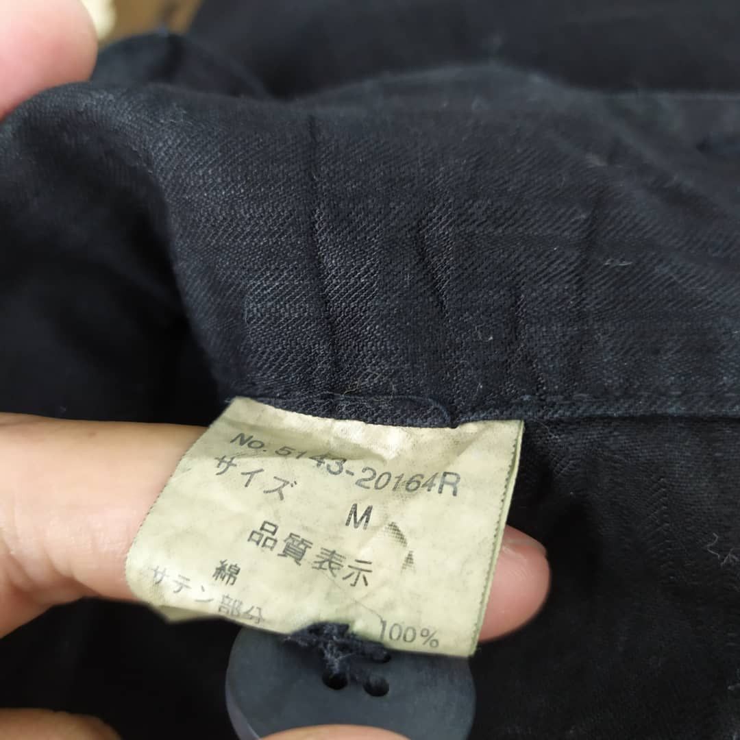 Designer × Japanese Brand JAPANES BRAND BLACK DOUBLE WAIST CARGO PANTS MULTIPOCKET Size US 26 / EU 42 - 8 Thumbnail