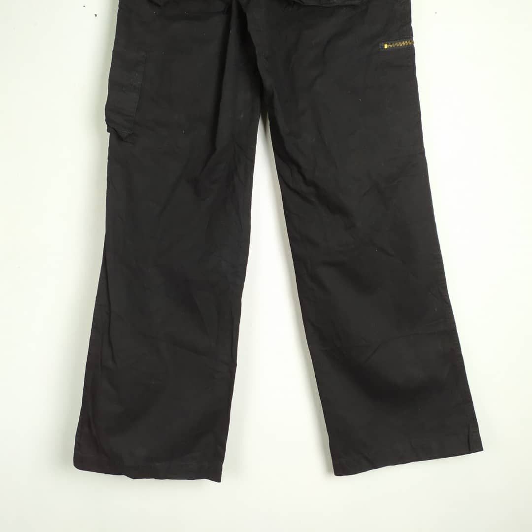 Designer × Japanese Brand JAPANES BRAND BLACK DOUBLE WAIST CARGO PANTS MULTIPOCKET Size US 26 / EU 42 - 7 Thumbnail