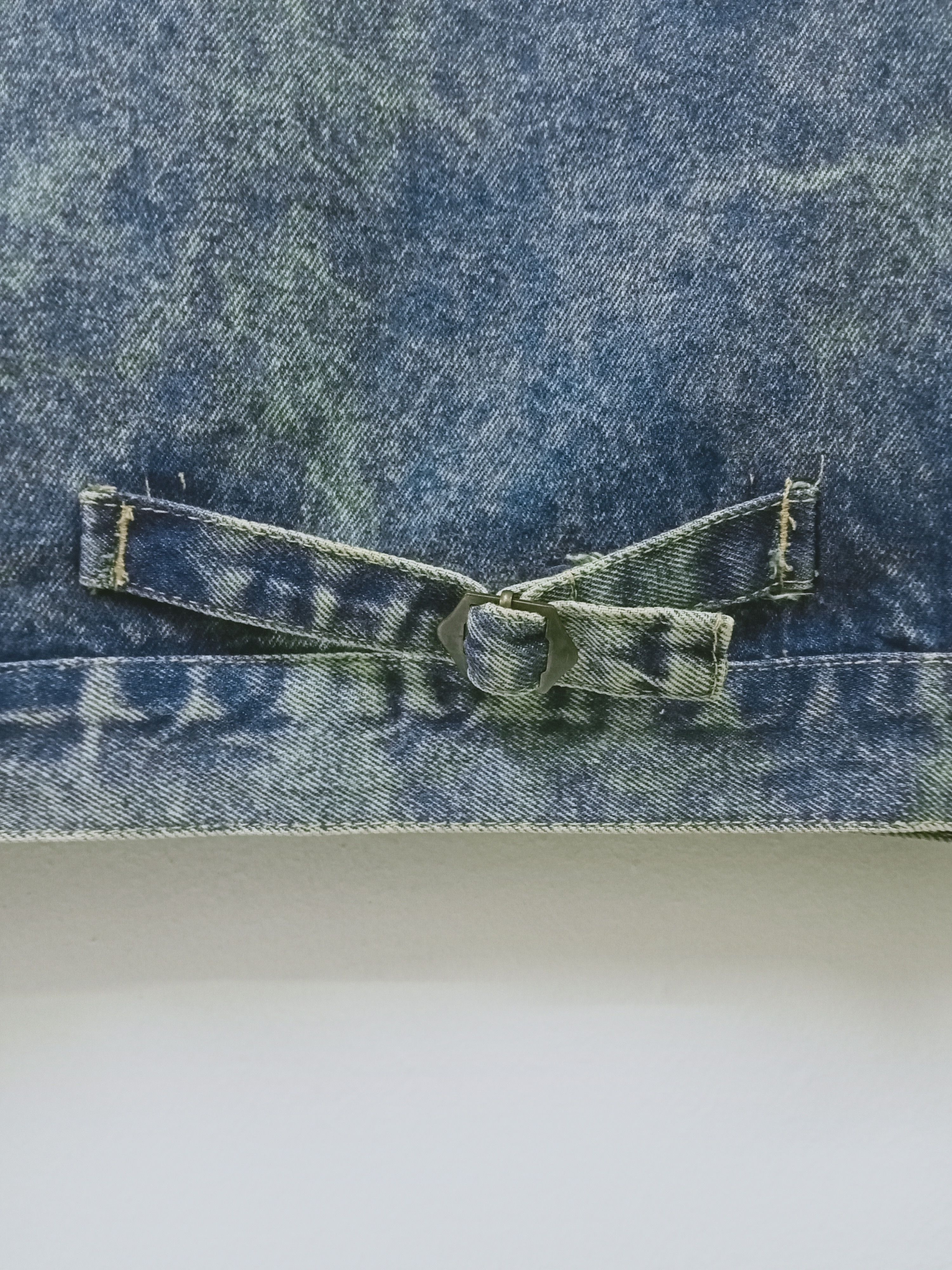 Japanese Brand Vintage Acid Wash Trucker Denim Jeans Jacket Size US L / EU 52-54 / 3 - 8 Thumbnail