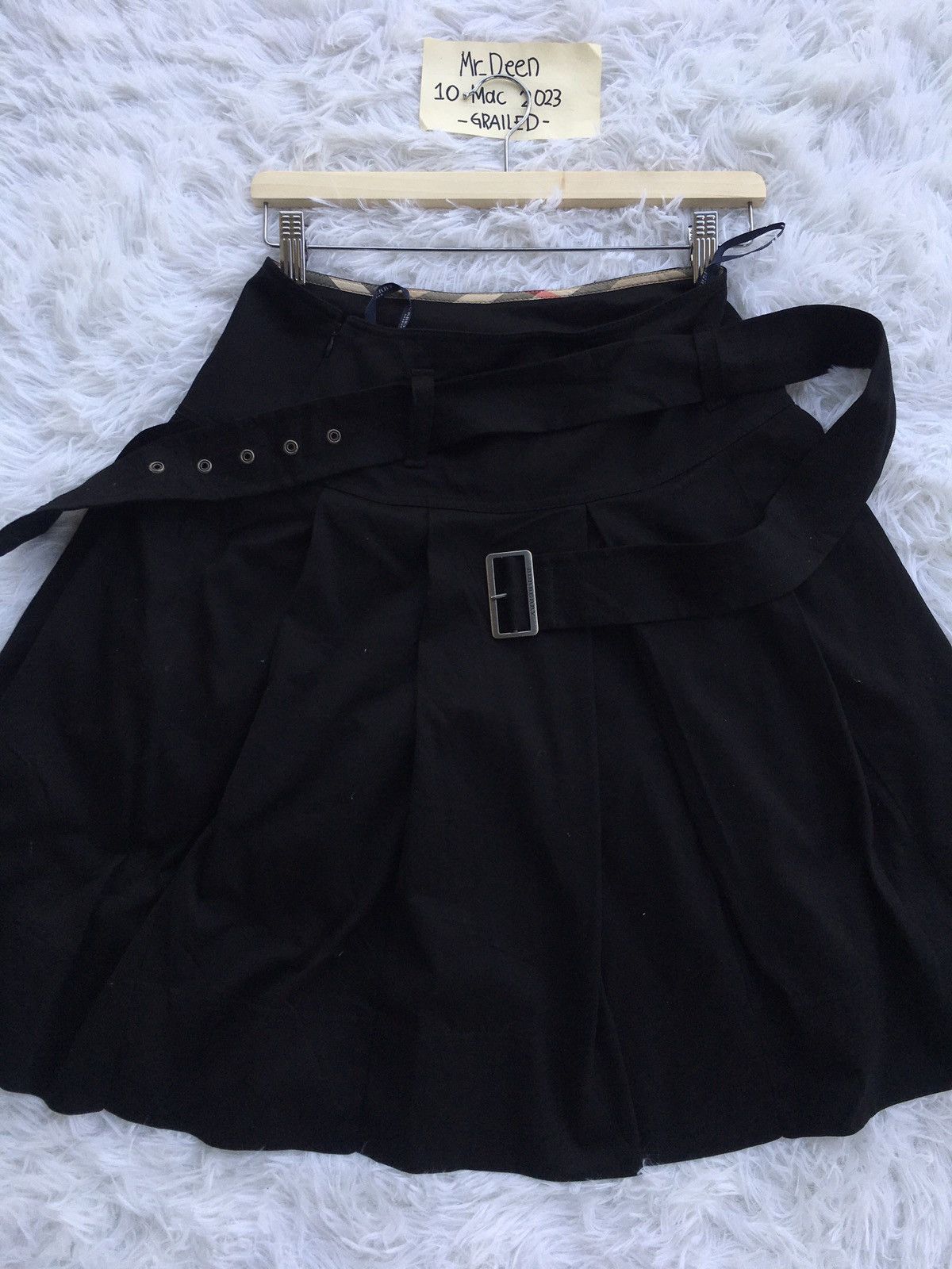 Burberry Rare Vintage Burberry Midi Skirt Size 28" / US 6 / IT 42 - 6 Thumbnail