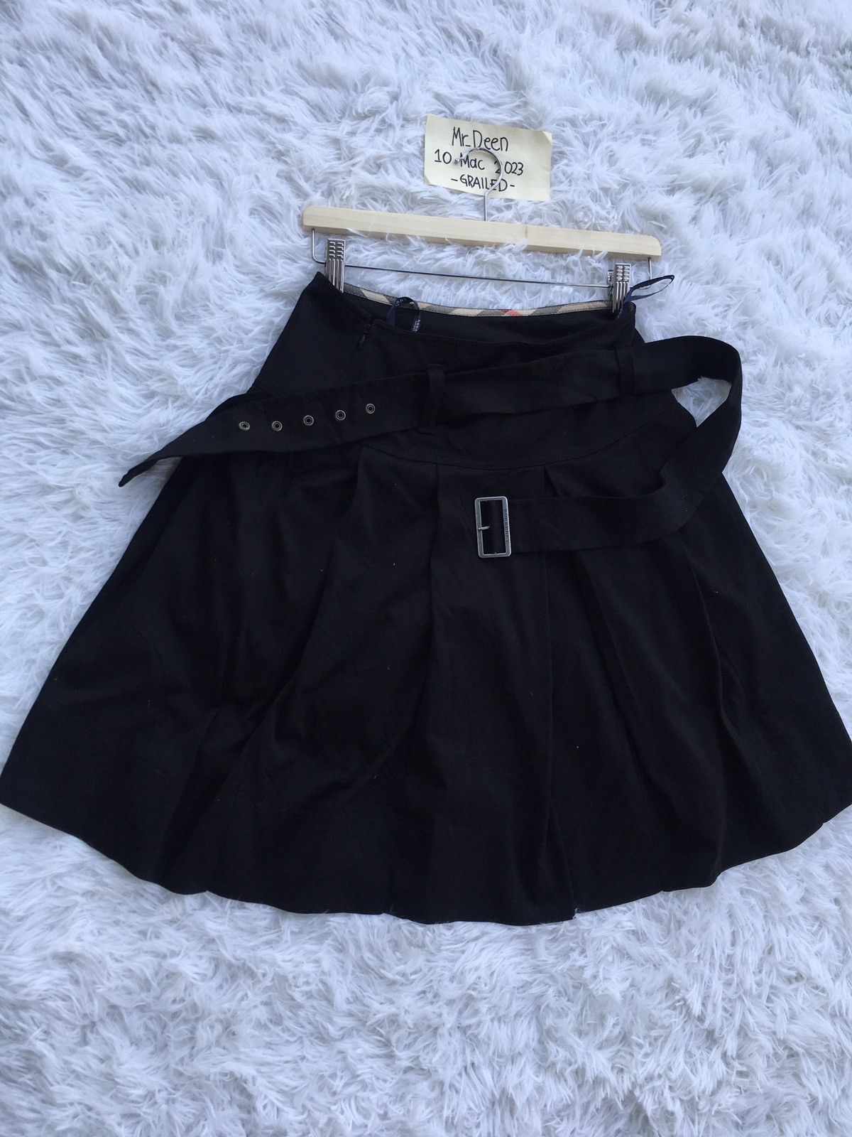 Burberry Rare Vintage Burberry Midi Skirt Size 28" / US 6 / IT 42 - 3 Thumbnail