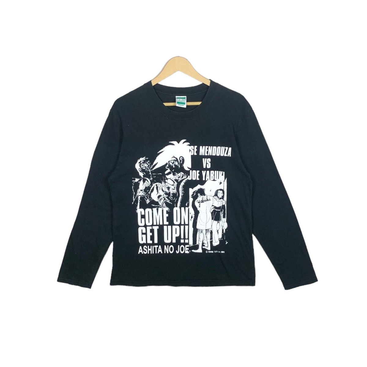 Anime × Vintage Vintage 90s Japanese Manga Anime Ashita No Joe Yabuki Tshirt Size US M / EU 48-50 / 2 - 1 Thumbnail