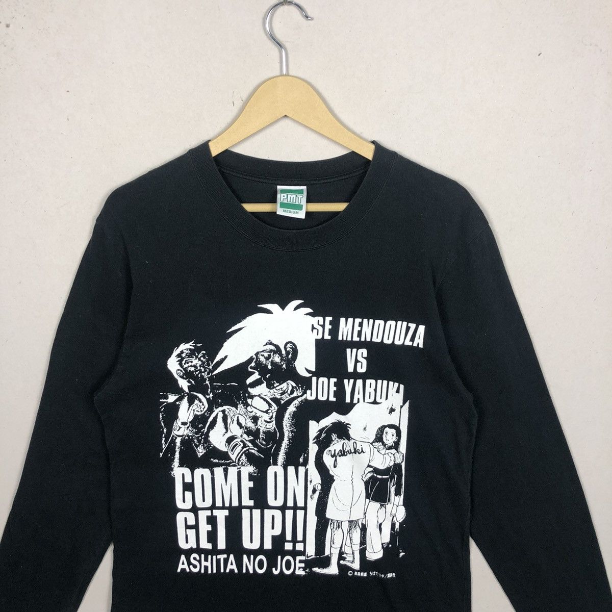 Anime × Vintage Vintage 90s Japanese Manga Anime Ashita No Joe Yabuki Tshirt Size US M / EU 48-50 / 2 - 3 Thumbnail