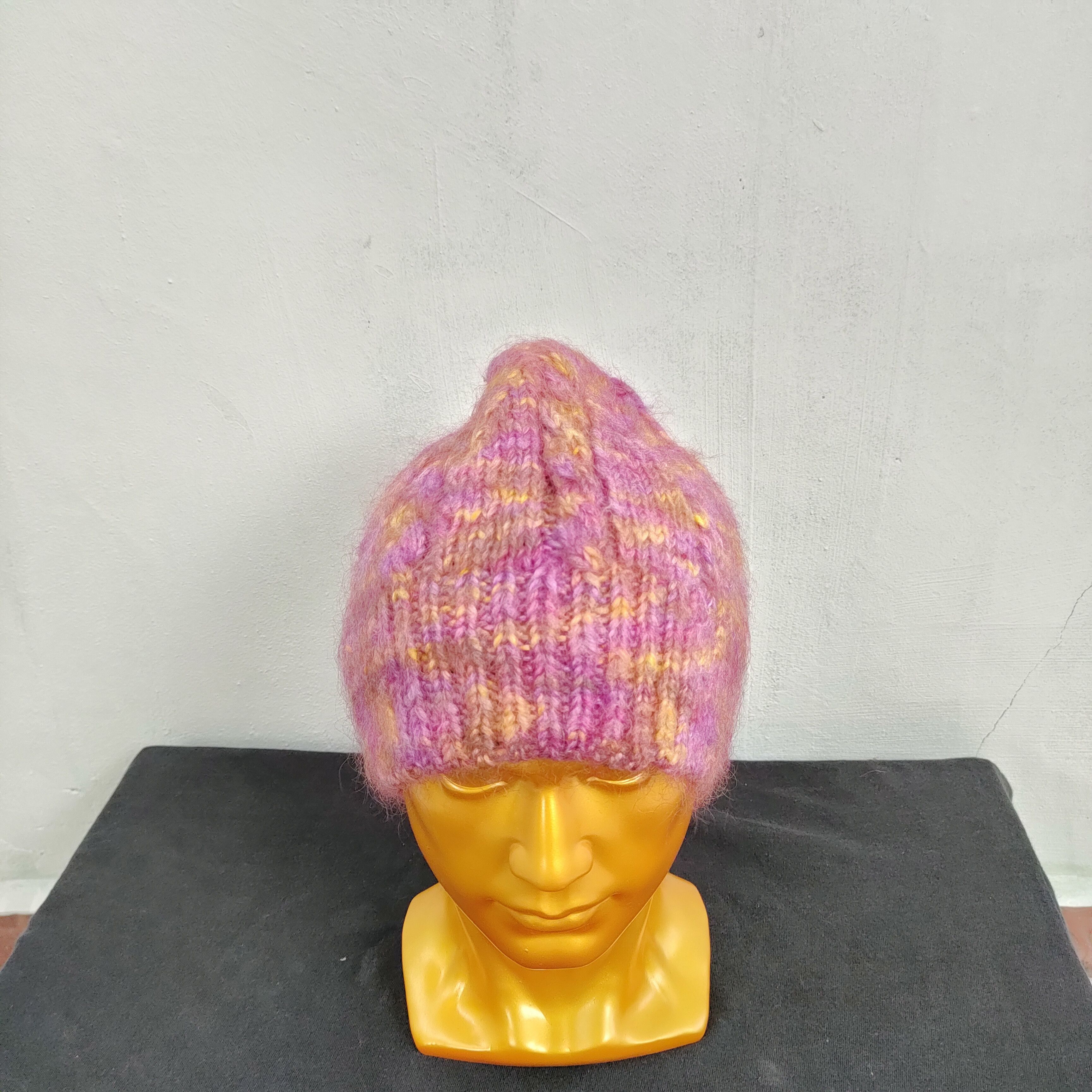 Other 💥 BESTOFFER 💥 KNIT WOOL BEANIE HAT LIKE MOHAIR Size ONE SIZE - 3 Thumbnail