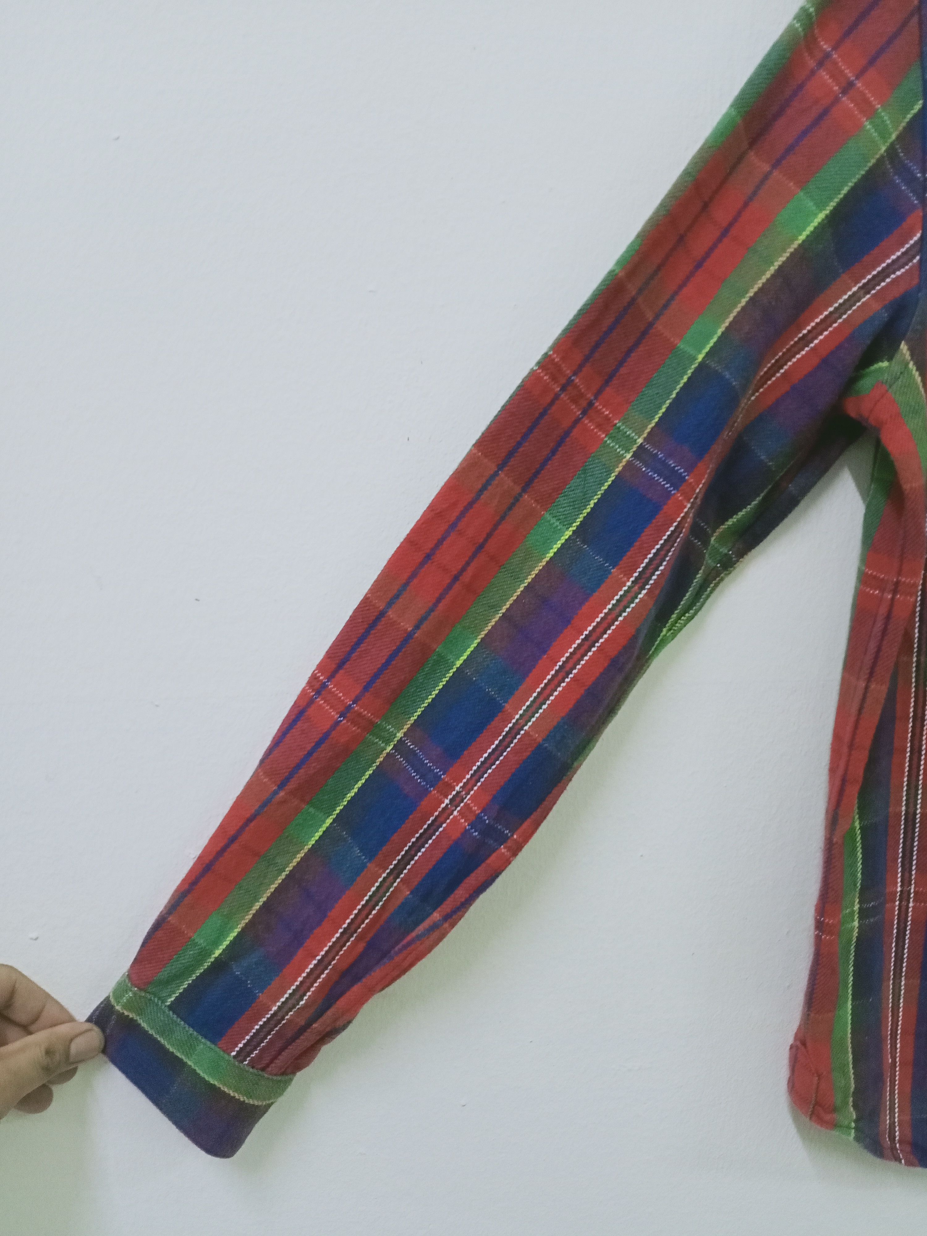 Flannel Simplicite Plus Plaid Flannel Shirt Button Up Size US M / EU 48-50 / 2 - 6 Thumbnail