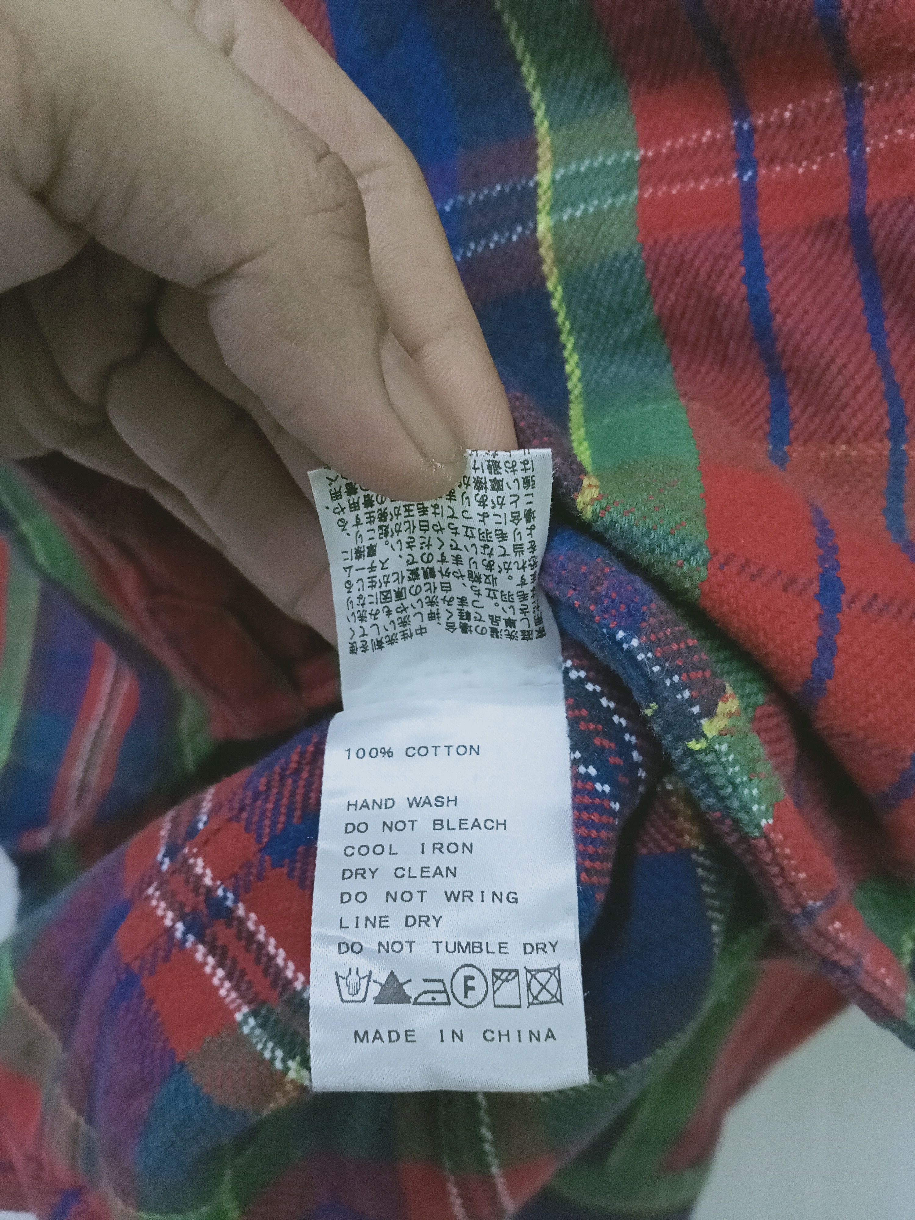 Flannel Simplicite Plus Plaid Flannel Shirt Button Up Size US M / EU 48-50 / 2 - 10 Thumbnail
