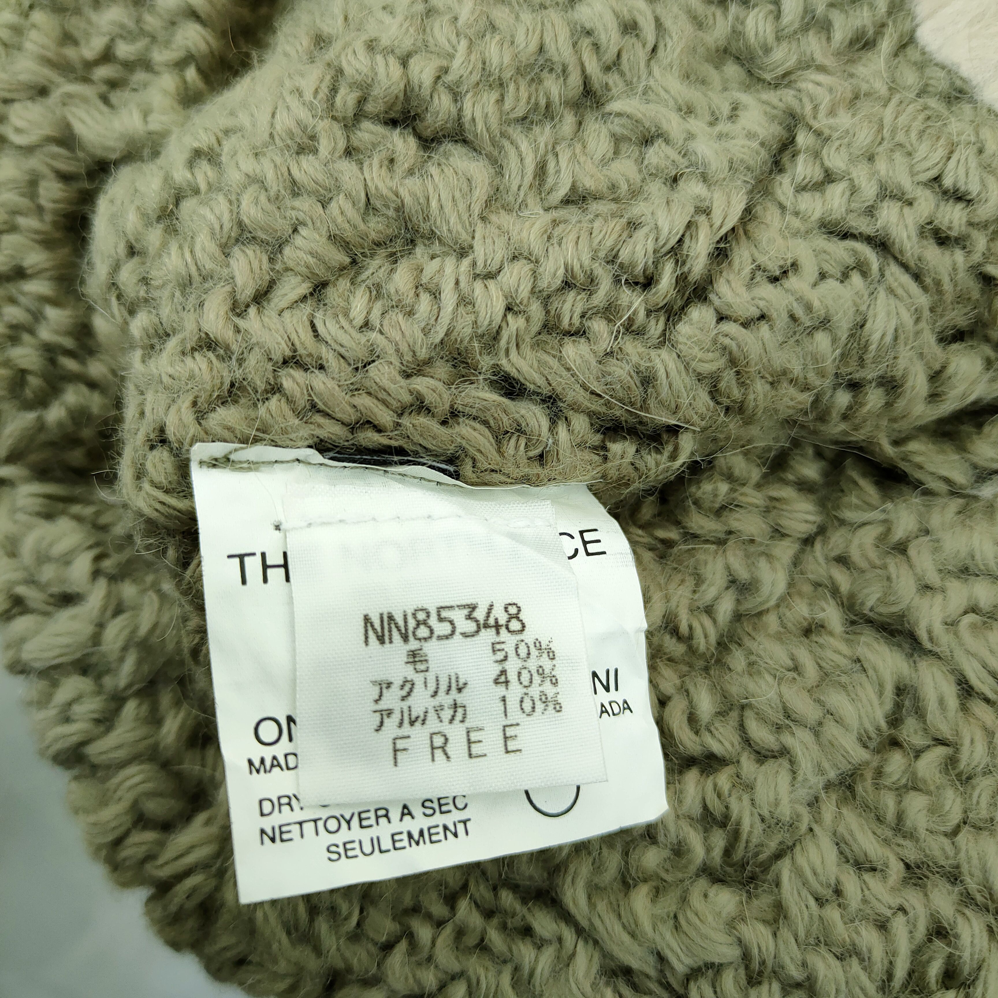 The North Face THE NORTH FACE KNIT WOOL BEANIE HAT Size ONE SIZE - 7 Thumbnail
