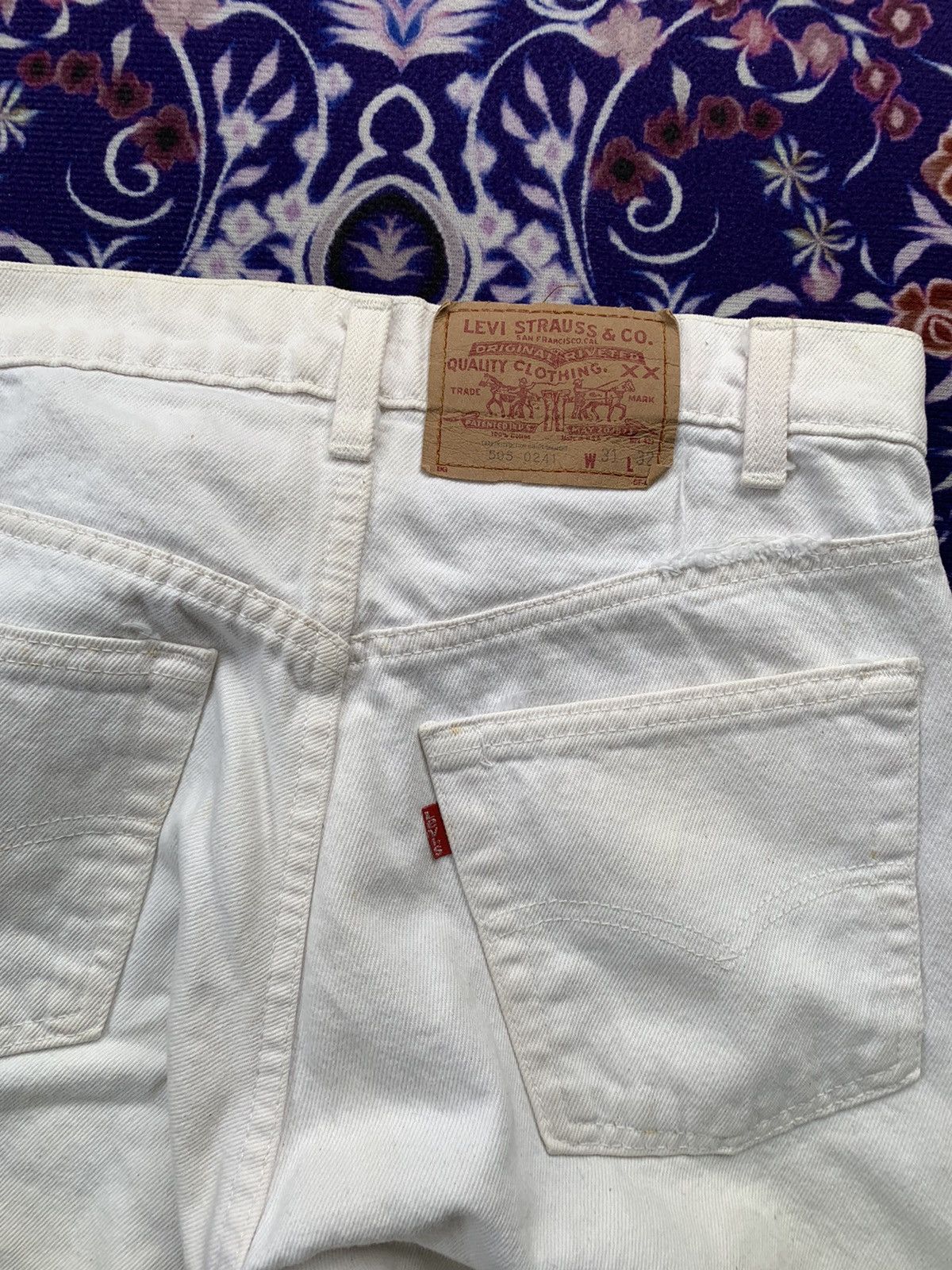 Levi's Vintage 80’s Levis 505 Denim Size US 30 / EU 46 - 8 Thumbnail
