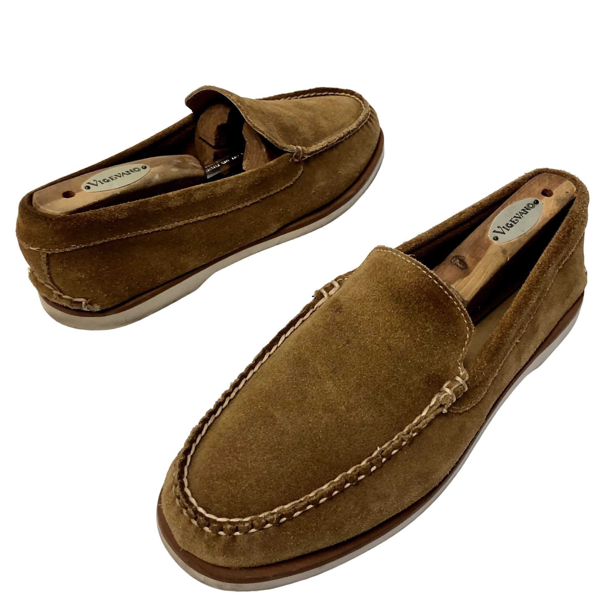 Brooks Brothers Goodyear Tan Suede Nubuck Casual Derby 5229  display picture 3