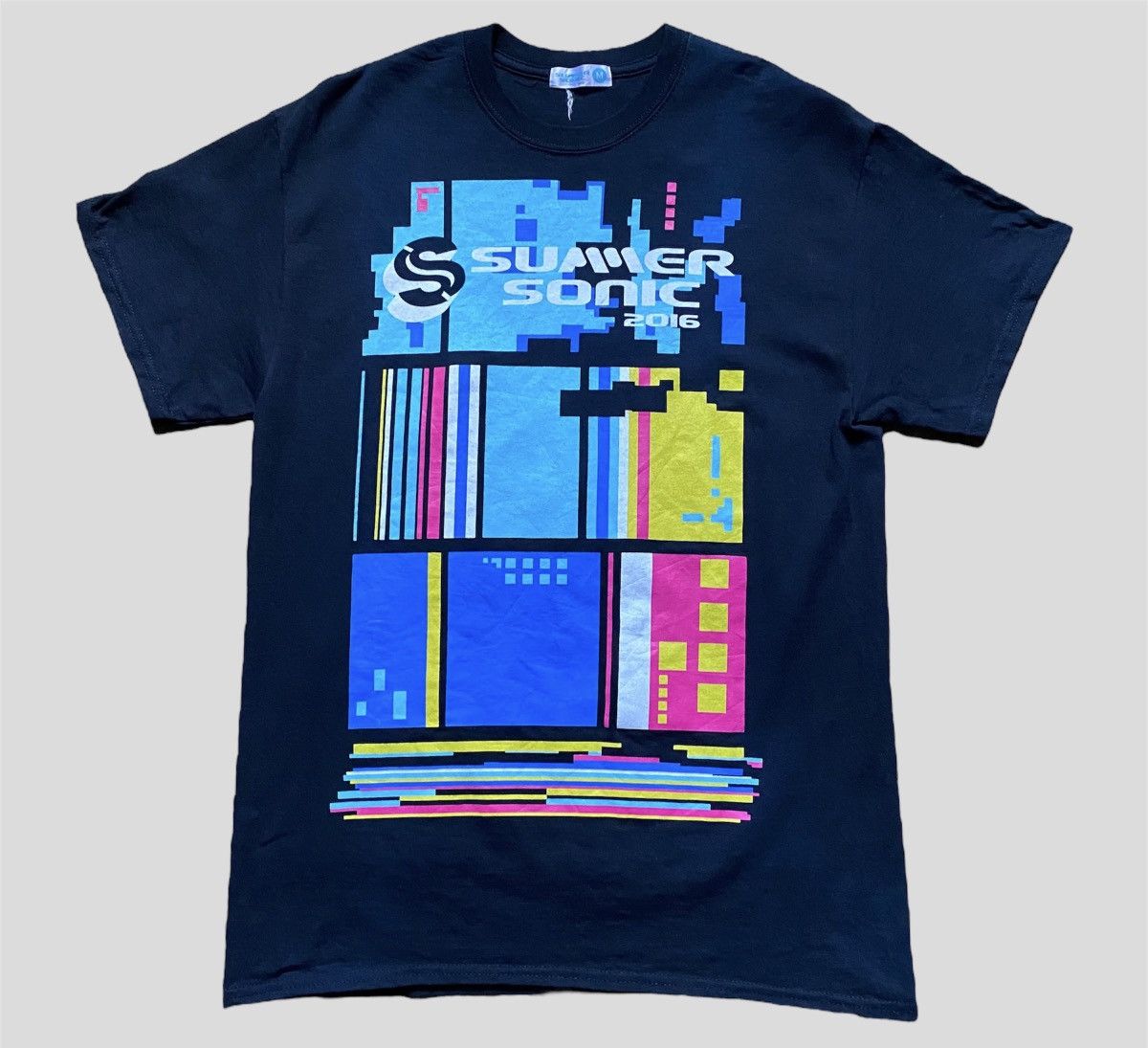 Band Tees Vintage Summer Sonic 2016 Radiohead,Weezer Band Tees Size US M / EU 48-50 / 2 - 1 Thumbnail