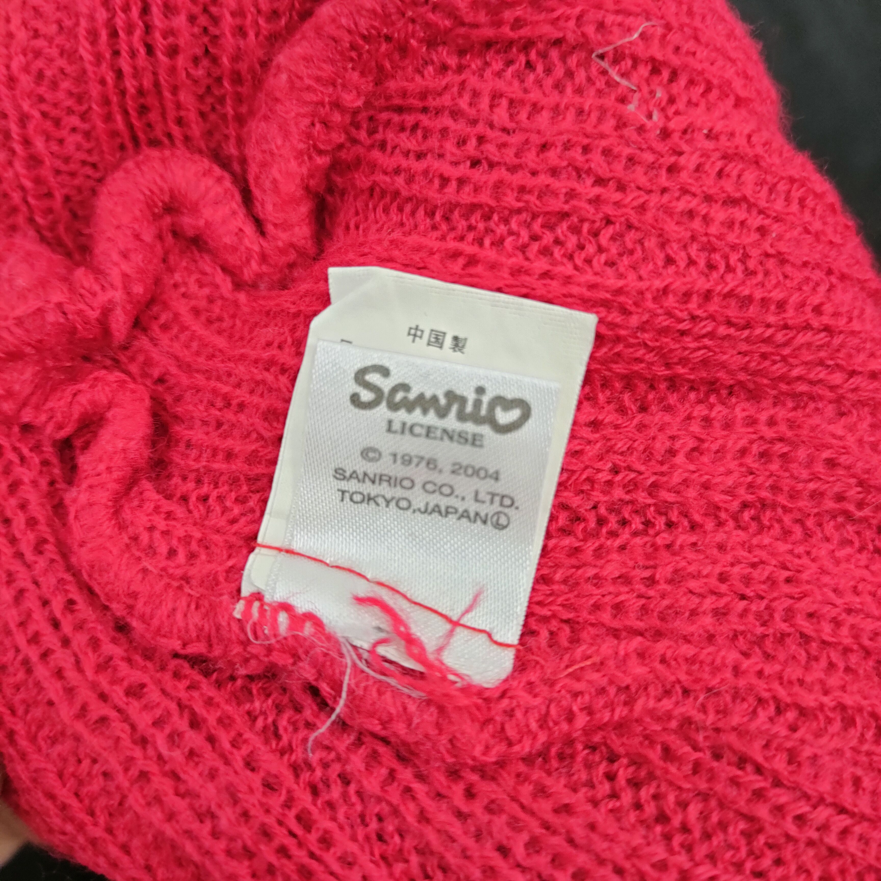 SAYHELLO 💥 BESTOFFER 💥 HELLO KITTY RED BEANIE HAT Size ONE SIZE - 6 Thumbnail