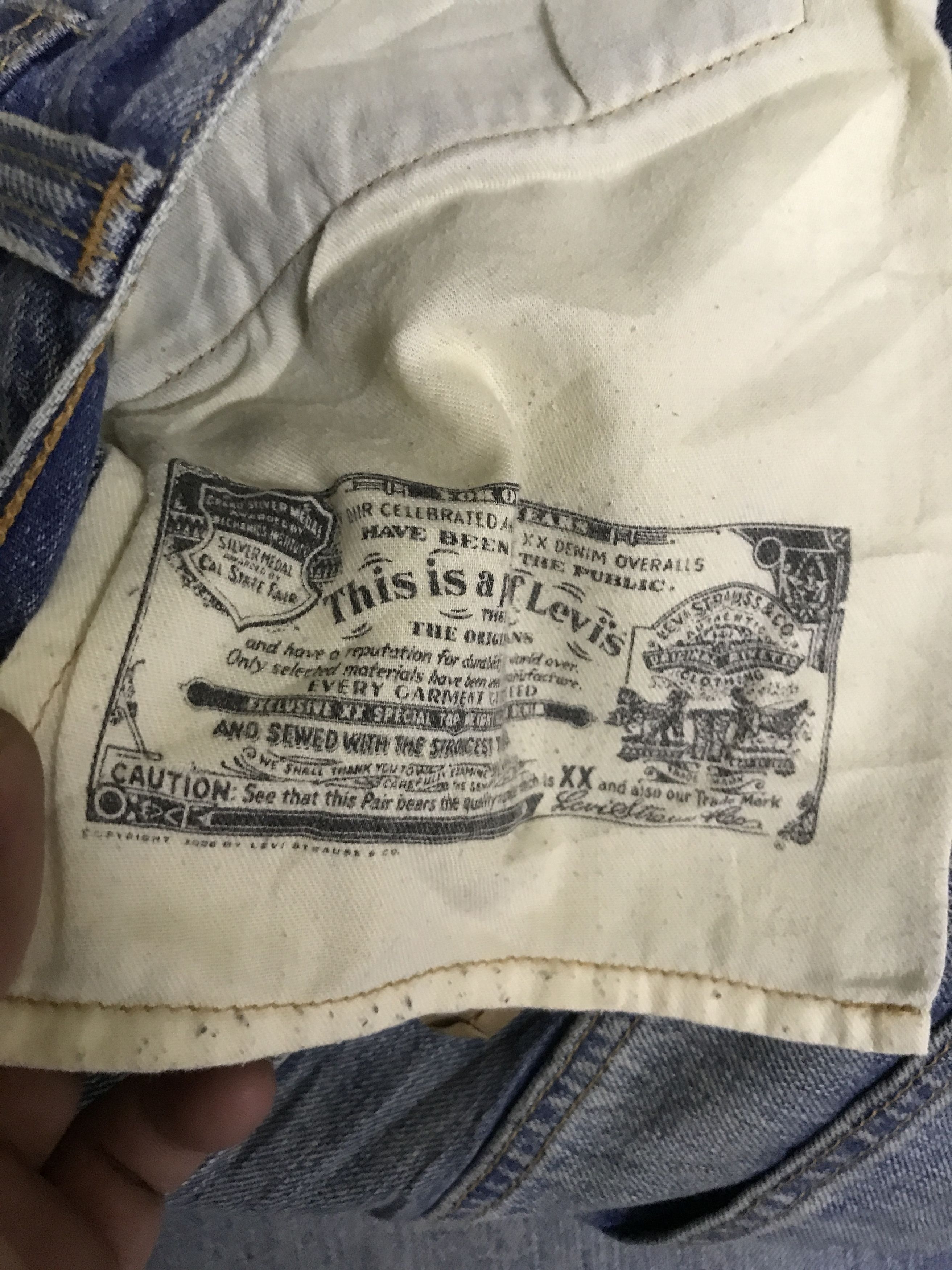 Levi's VLEV126-Levis 501 Medius Wash Distressed Jeans Size US 32 / EU 48 - 16 Thumbnail
