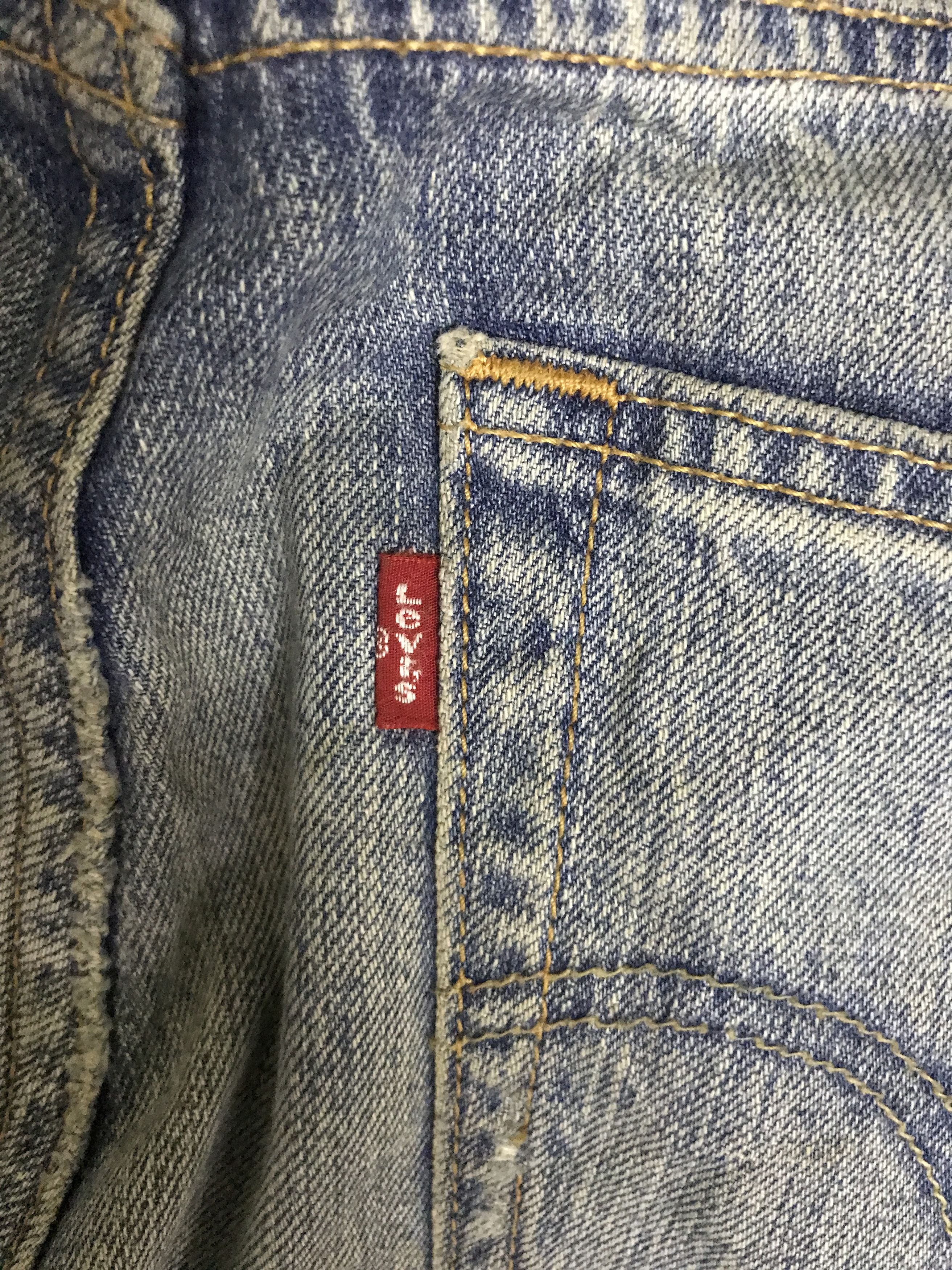 Levi's VLEV126-Levis 501 Medius Wash Distressed Jeans Size US 32 / EU 48 - 14 Thumbnail