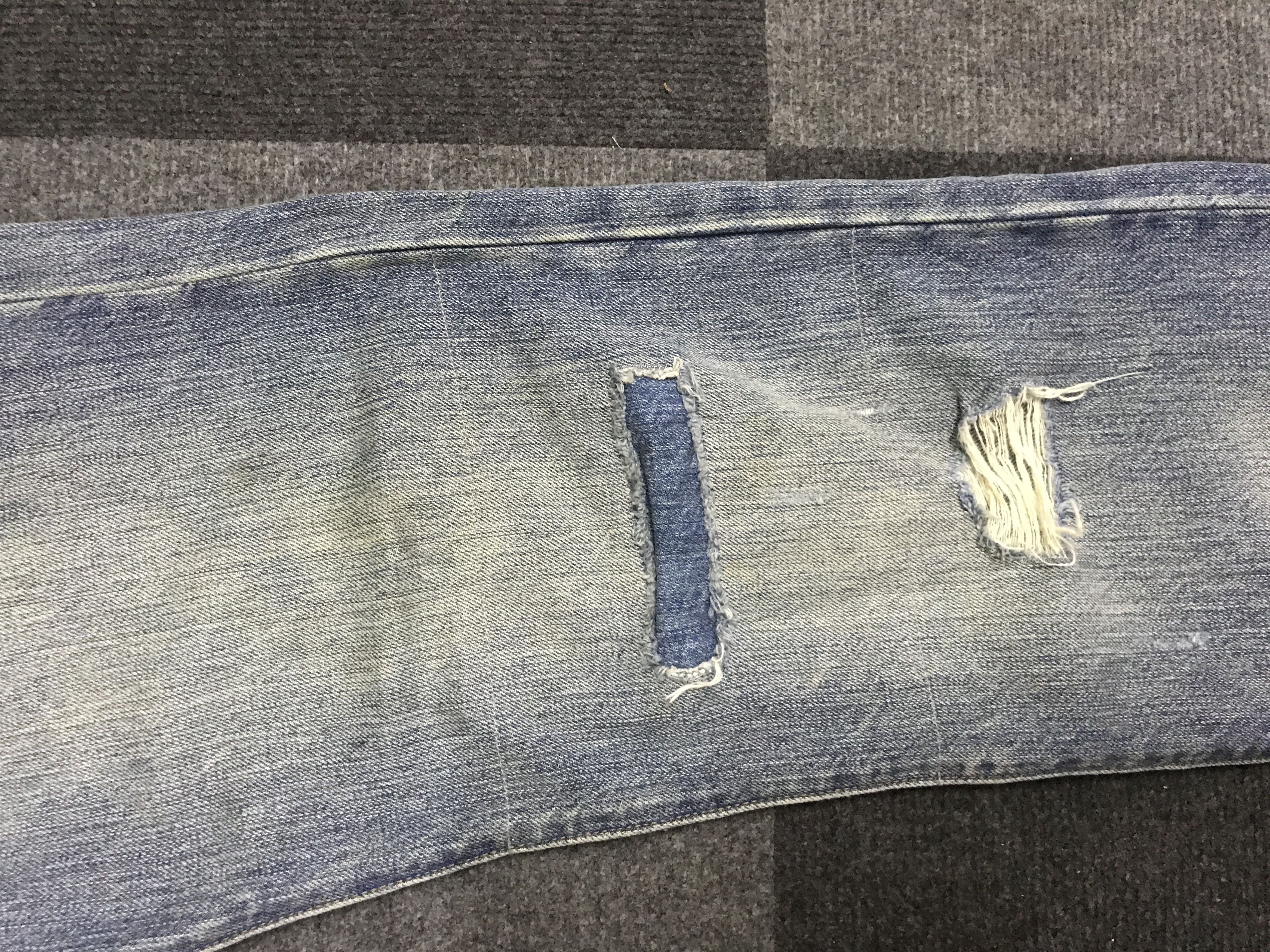 Levi's VLEV126-Levis 501 Medius Wash Distressed Jeans Size US 32 / EU 48 - 6 Thumbnail